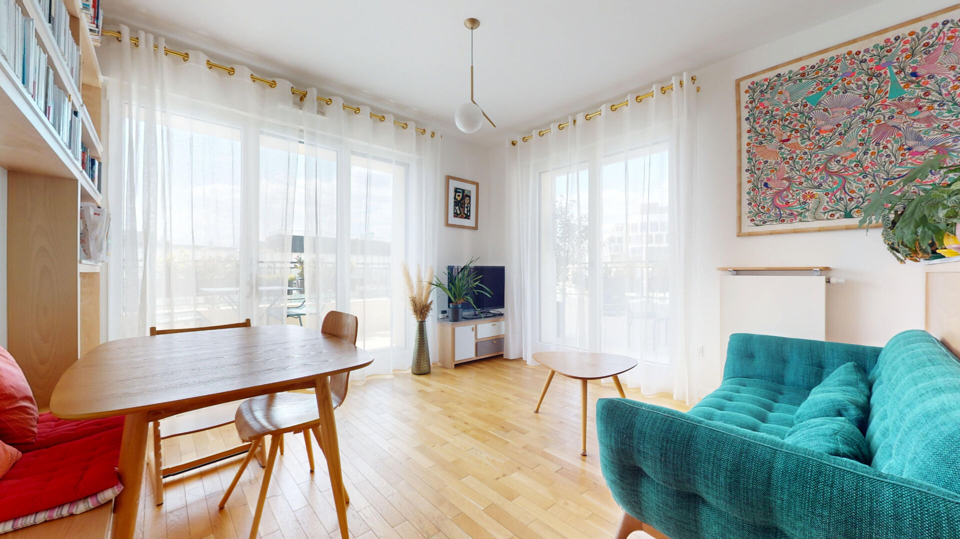 Appartement 4 pièces avec extérieur à 1min de la Ligne 14