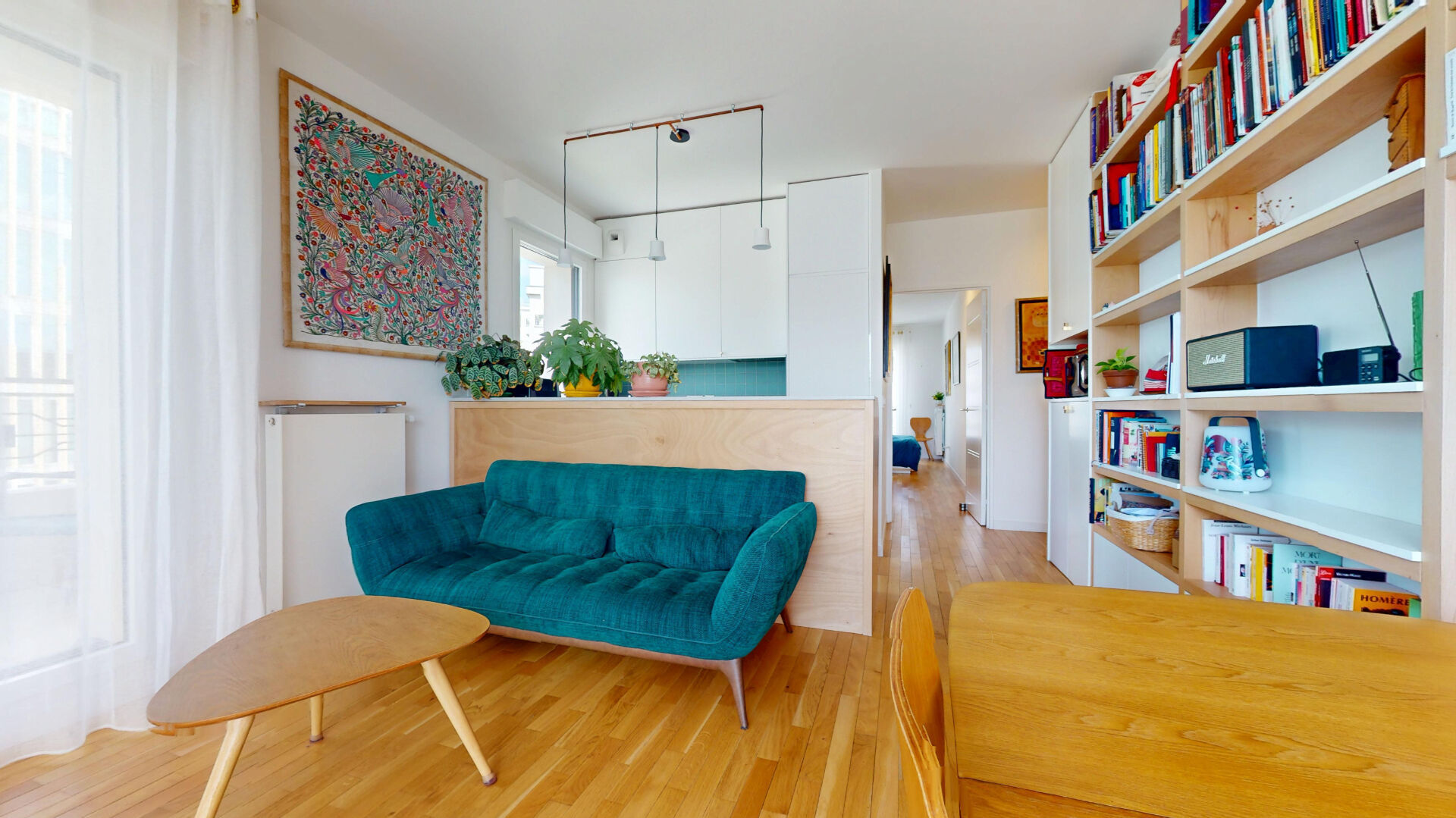 Appartement 4 pièces avec extérieur à 1min de la Ligne 14