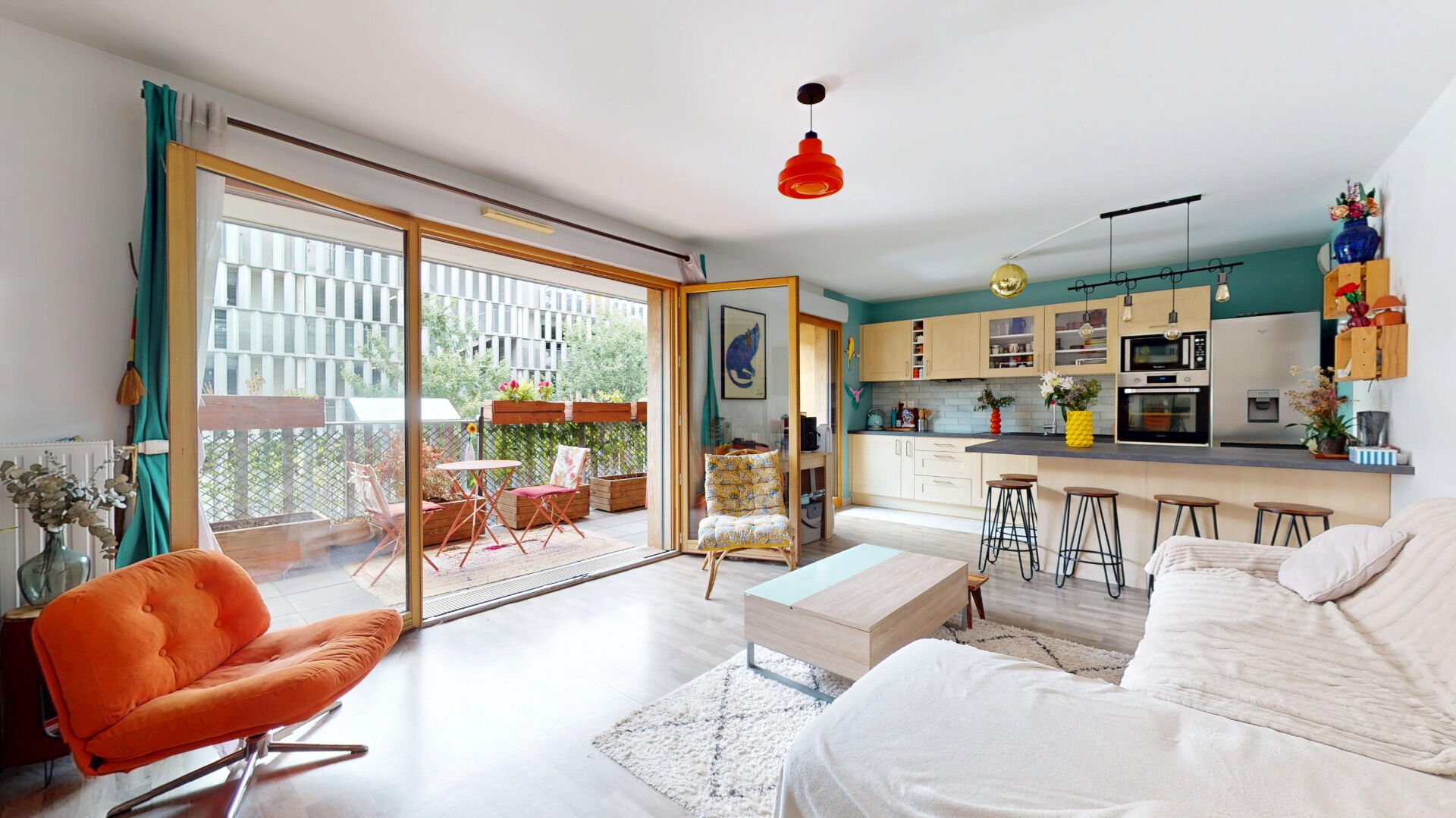 Appartement L Ile Saint Denis 4 pièces