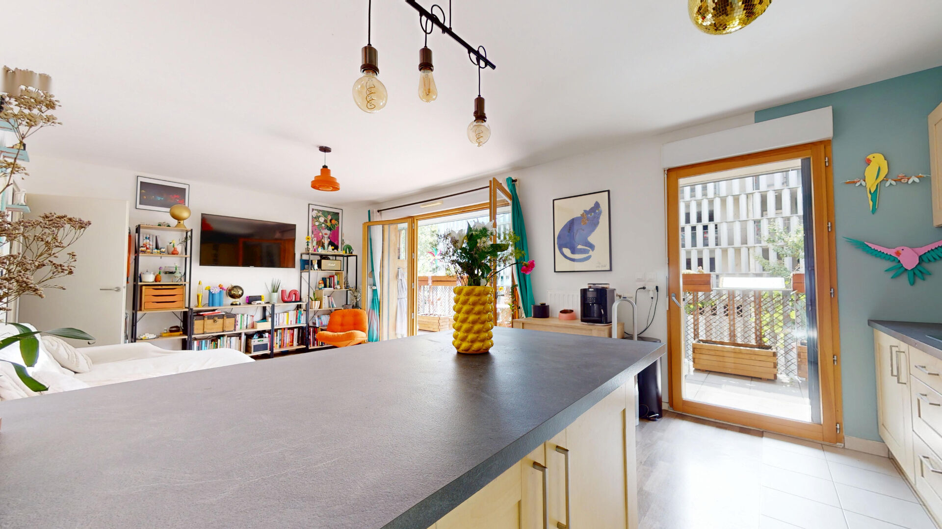 Appartement L Ile Saint Denis 4 pièces