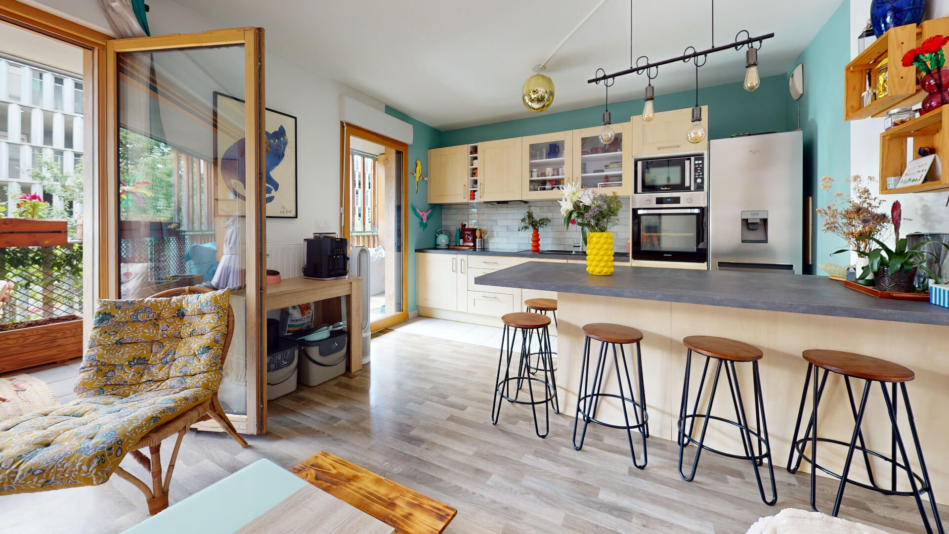 Appartement L Ile Saint Denis 4 pièces