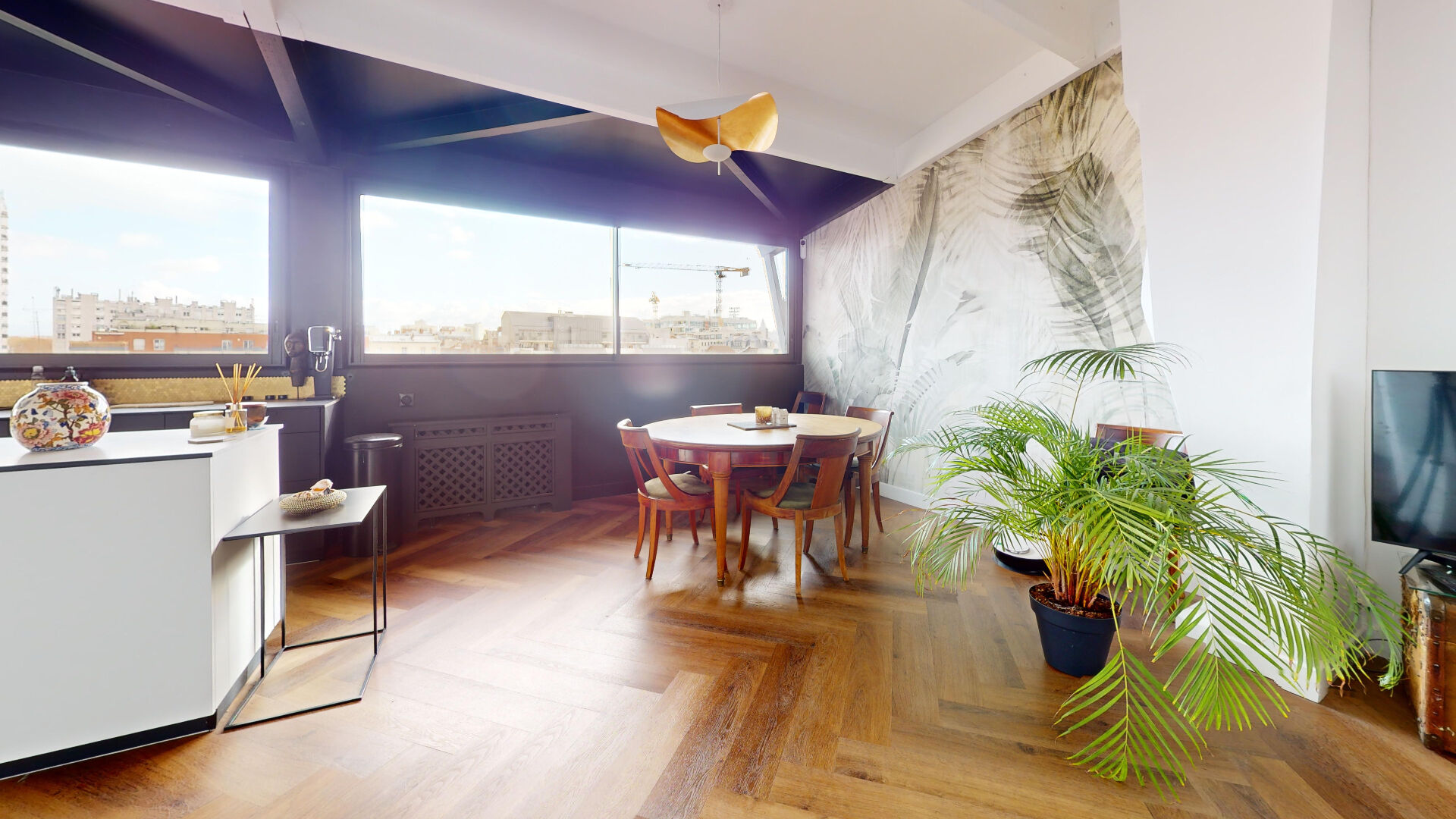 Appartement coup de coeur dernier étage Saint-Ouen sur Seine