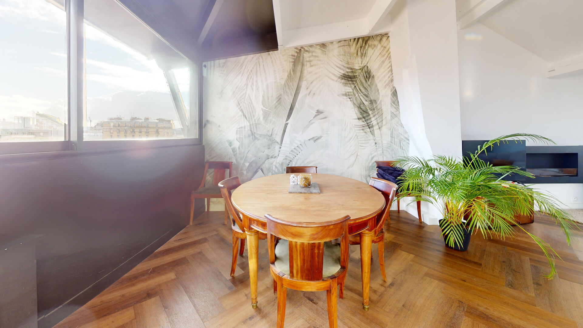 Appartement coup de coeur dernier étage Saint-Ouen sur Seine