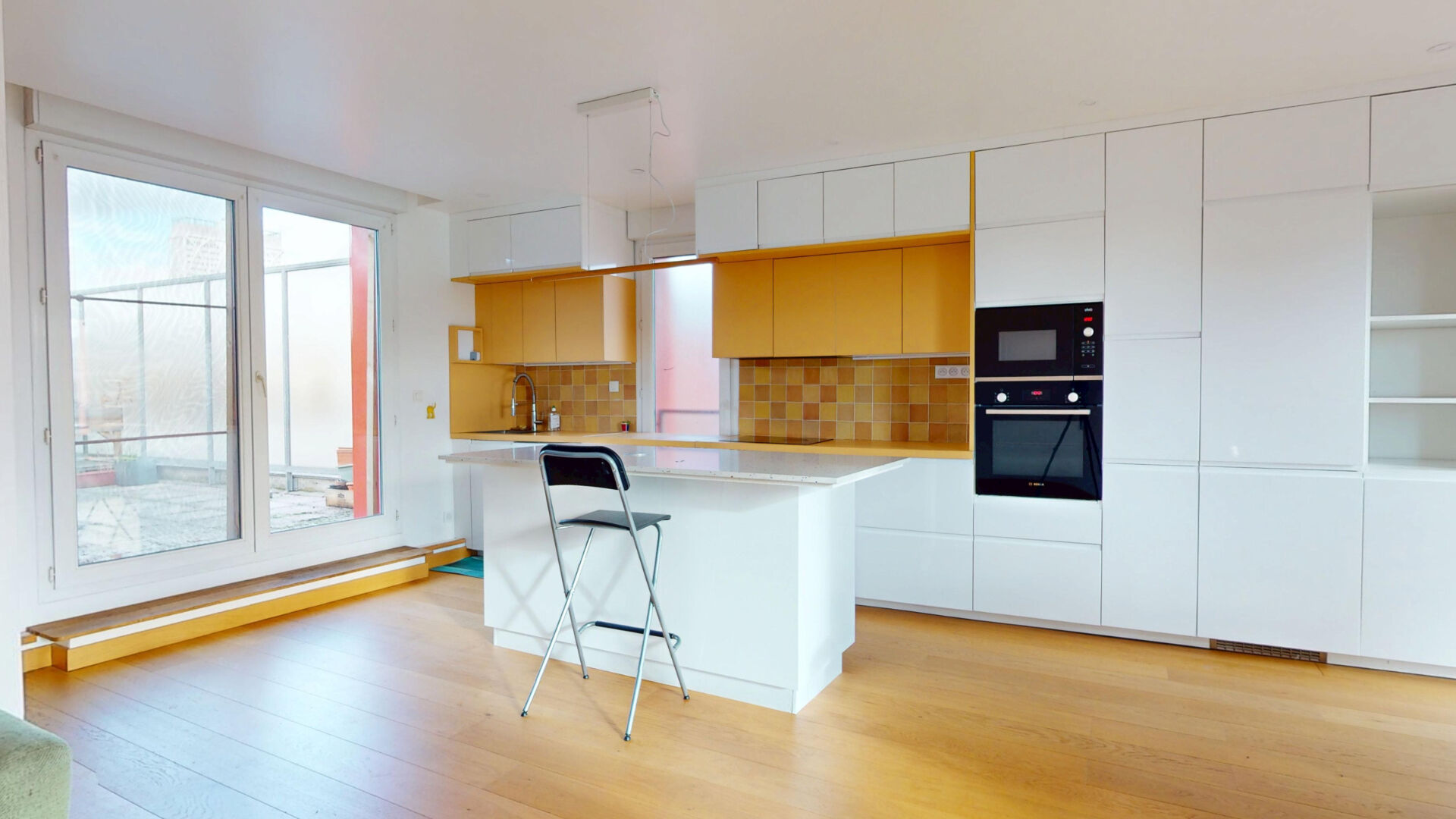 Triplex Pleyel 3/4 pièces avec terrasse de 40m²