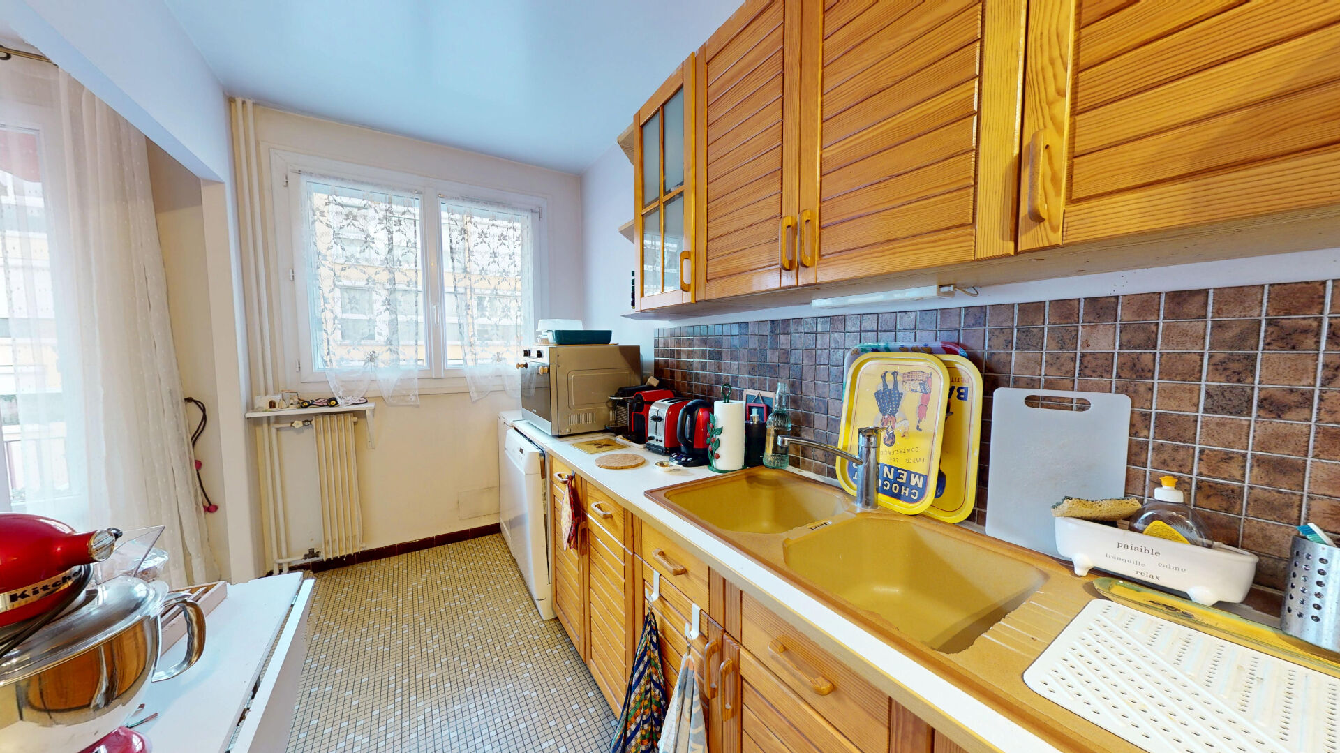 Appartement Saint Ouen Sur Seine 3 pièces + Balcon + Cave + Parking