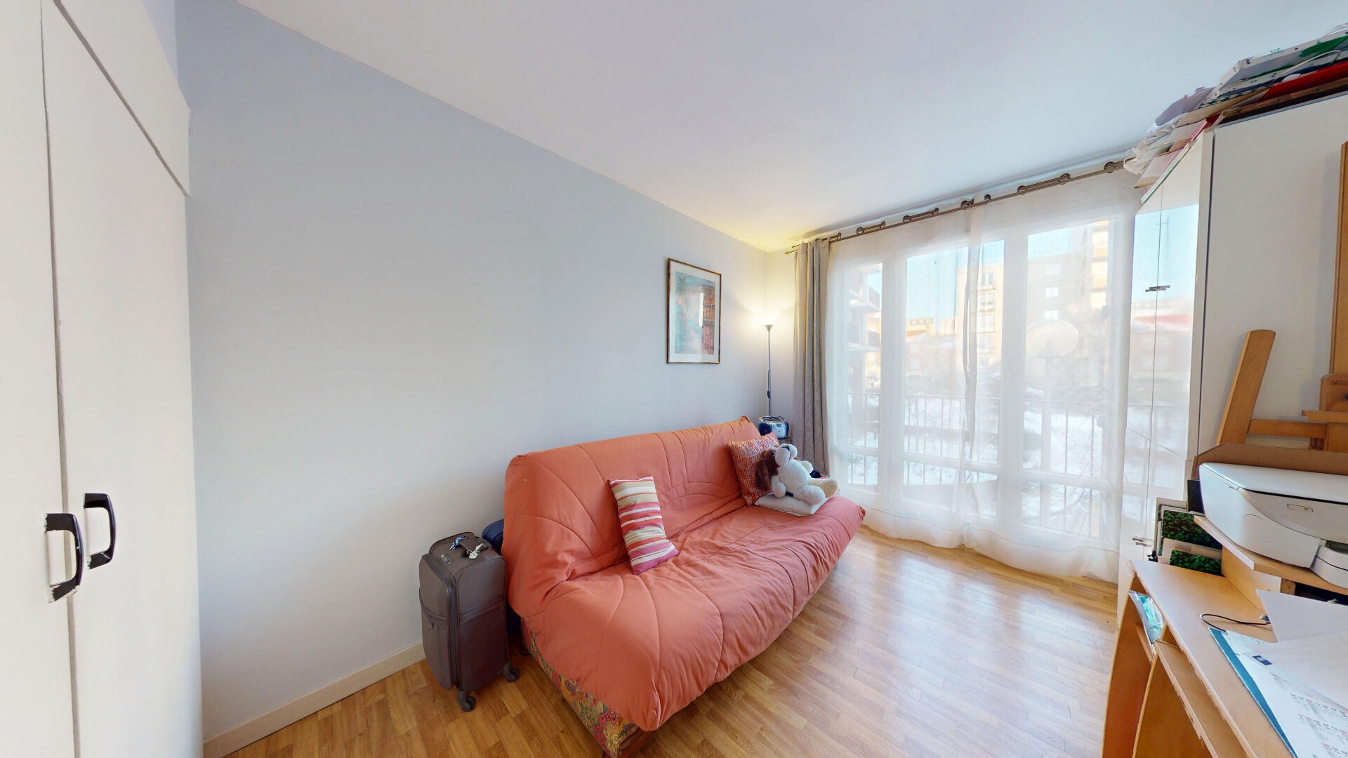 Appartement Saint Ouen Sur Seine 3 pièces + Balcon + Cave + Parking