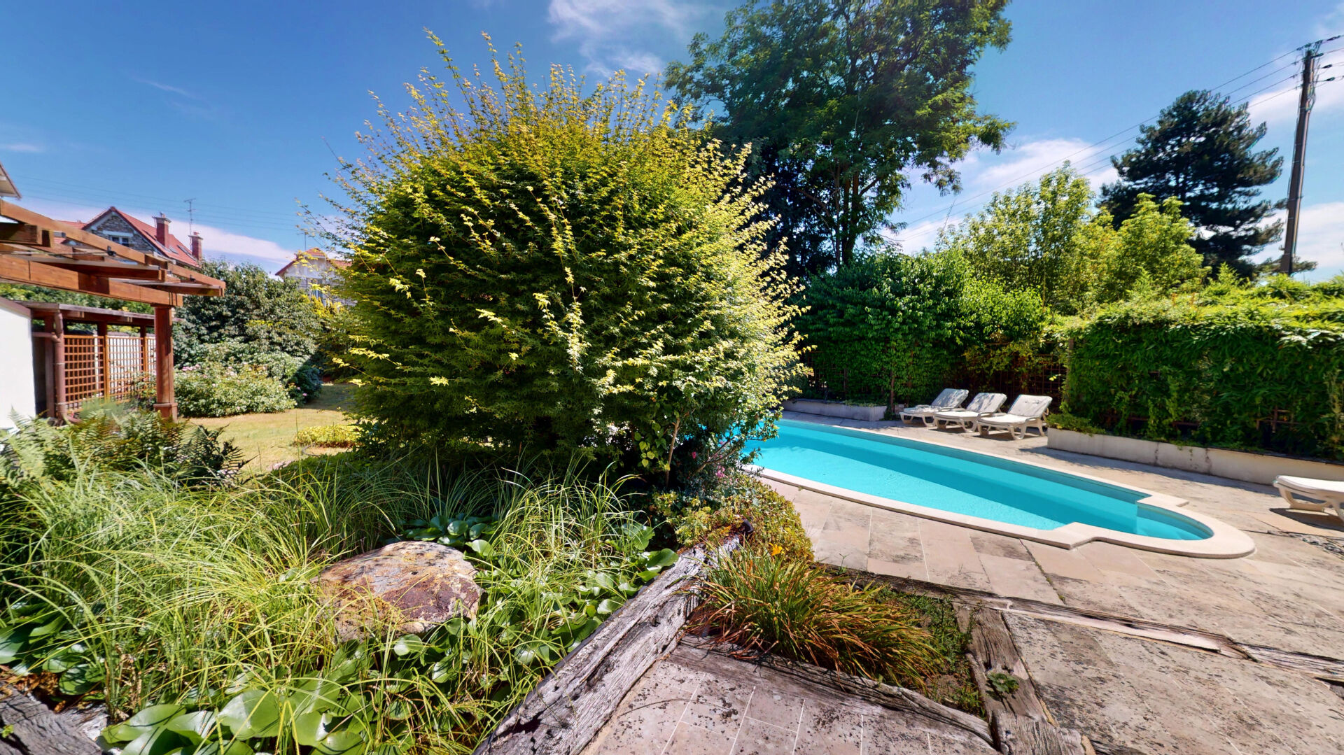 Superbe maison Enghien Les Bains avec piscine