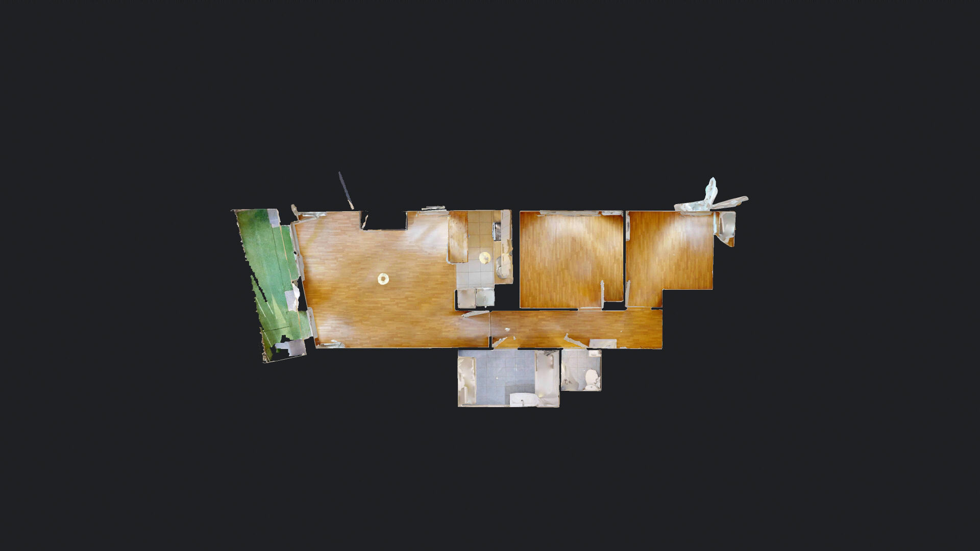 Appartement Saint Ouen Sur Seine 3 pièces lumineux avec une vue dégagée sur le parc.