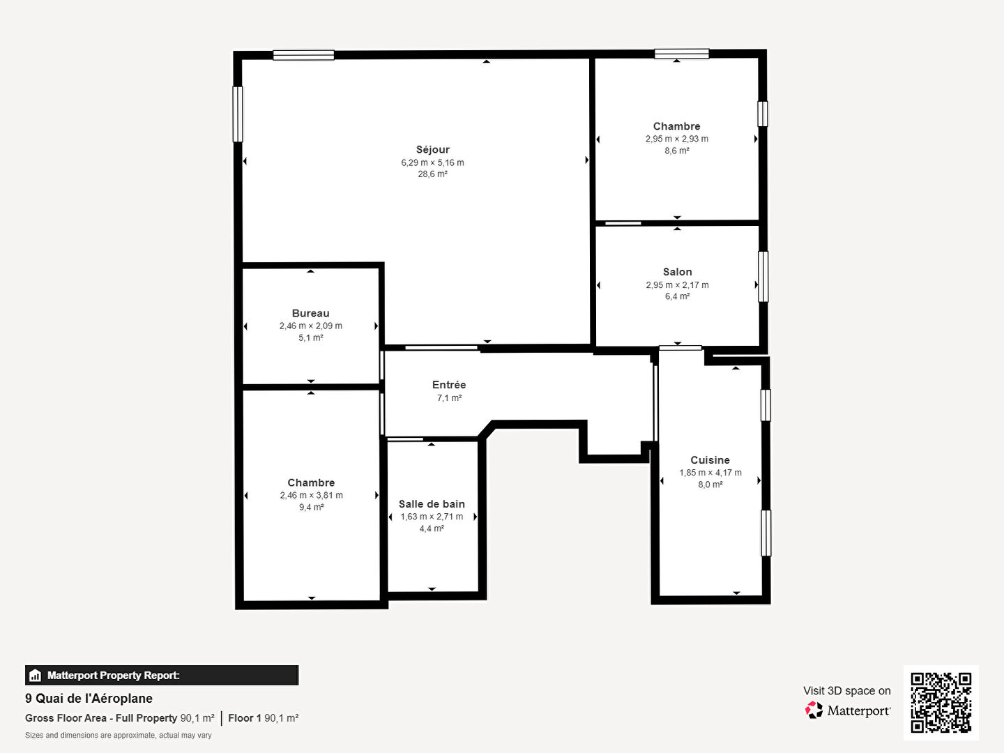 Appartement L'Ile Saint Denis 3-4 pièces