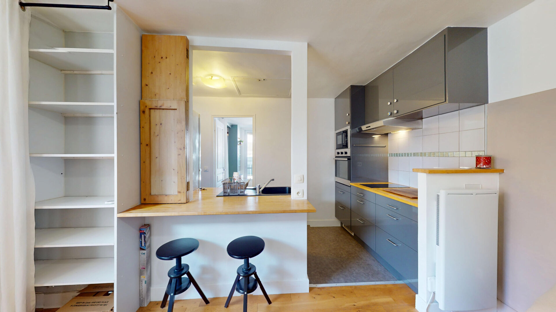 Appartement 2 pièces et ses combles