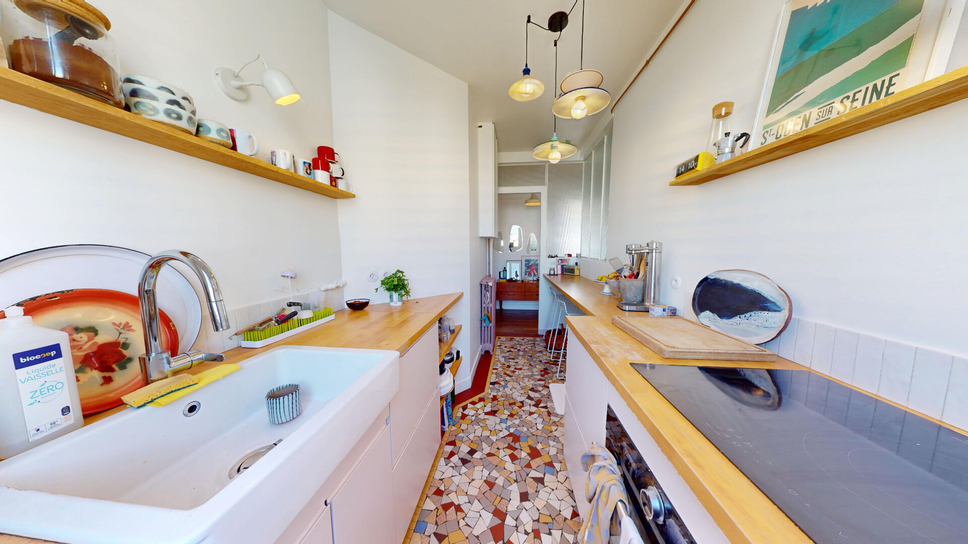 Appartement Saint Ouen Sur Seine 2 pièces et une cave