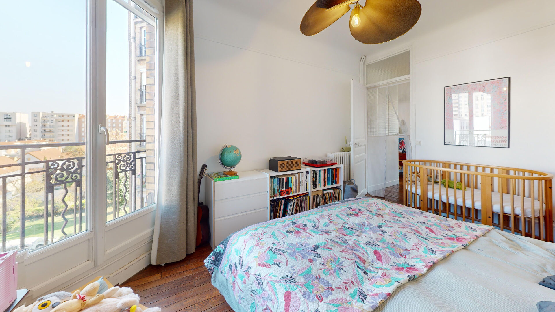 Appartement Saint Ouen Sur Seine 2 pièces et une cave