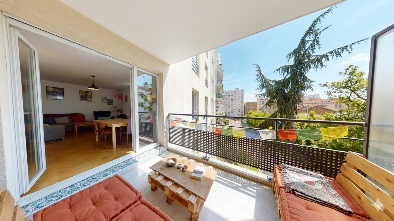 Quartier Bauer 4 Pièces avec balcon