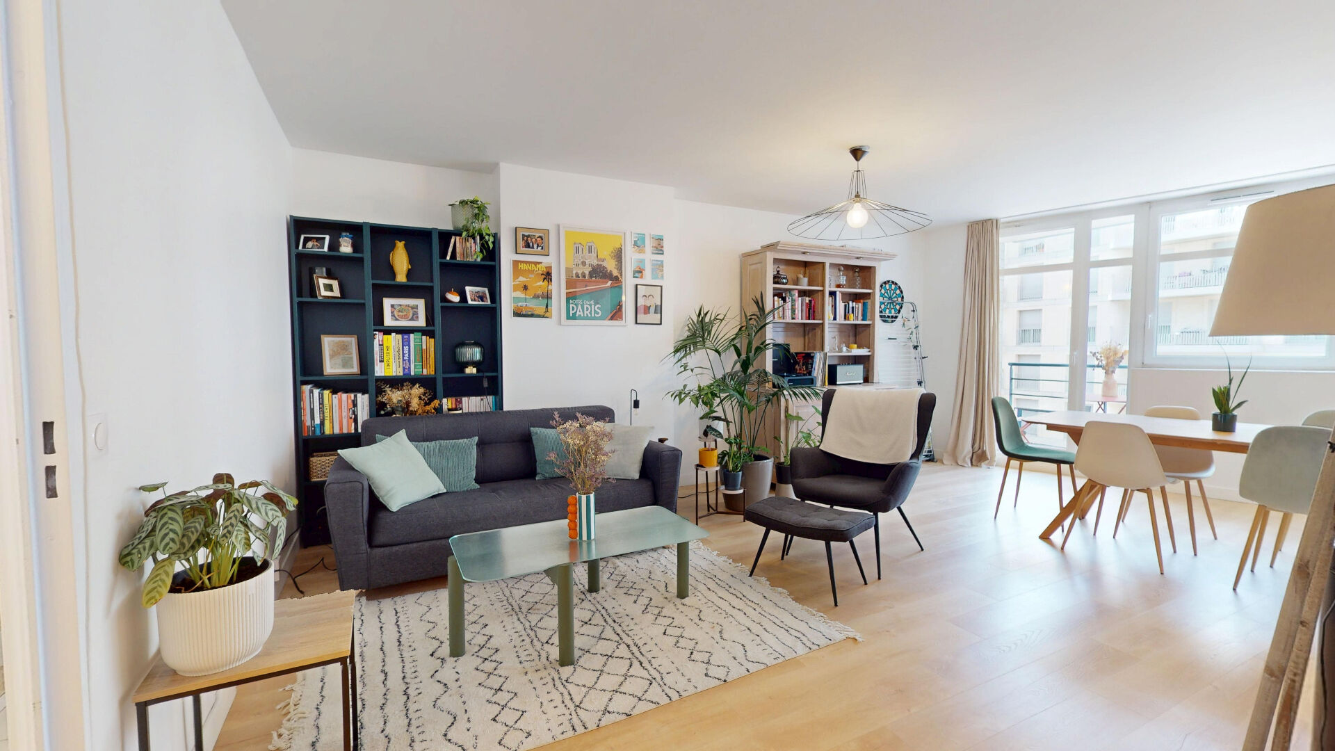 T3 au pied du métro 14 - Mairie de Saint-Ouen - 68m²