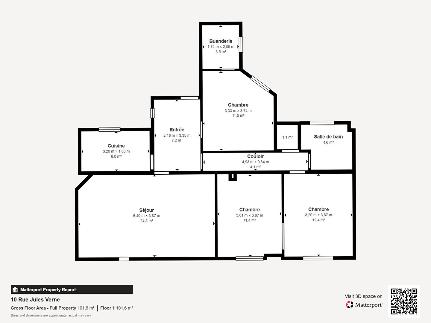 Appartement Saint Ouen Sur Seine 3-4 pièces 89 m2