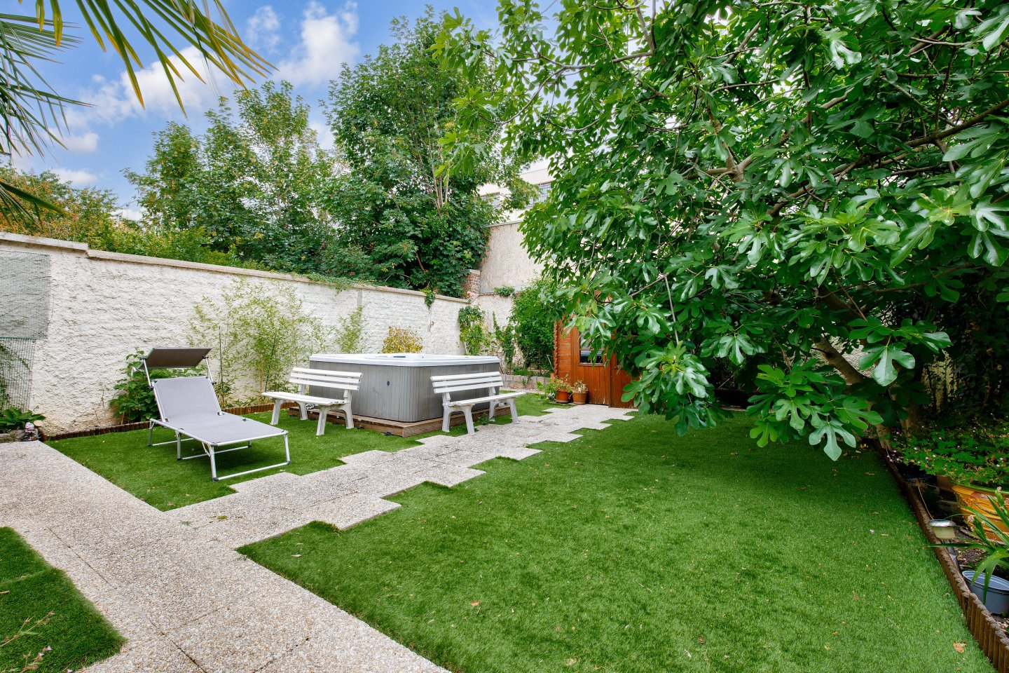 Maison Saint Ouen Sur Seine à vendre jardin sauna jacuzzi