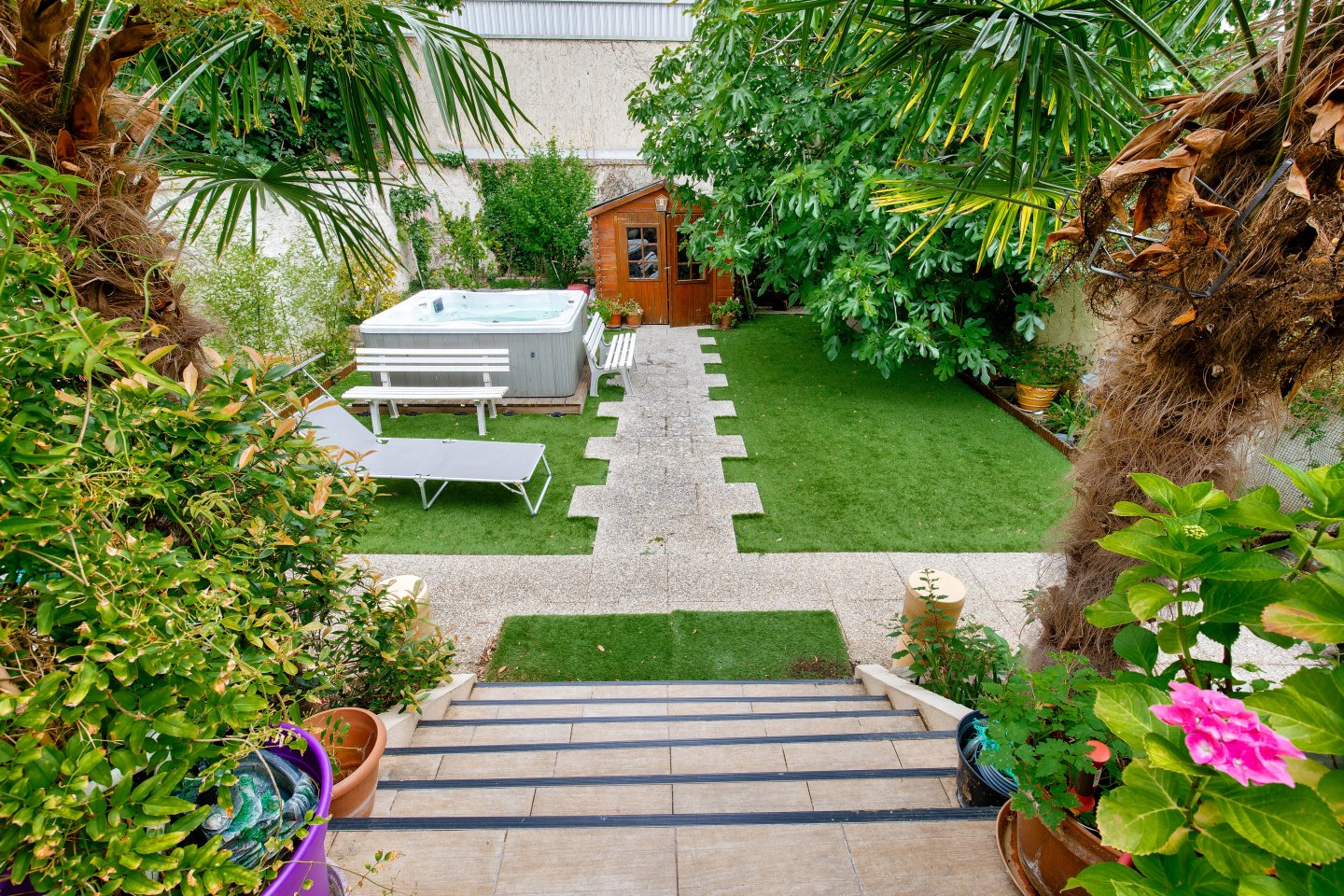 Maison Saint Ouen Sur Seine à vendre jardin sauna jacuzzi