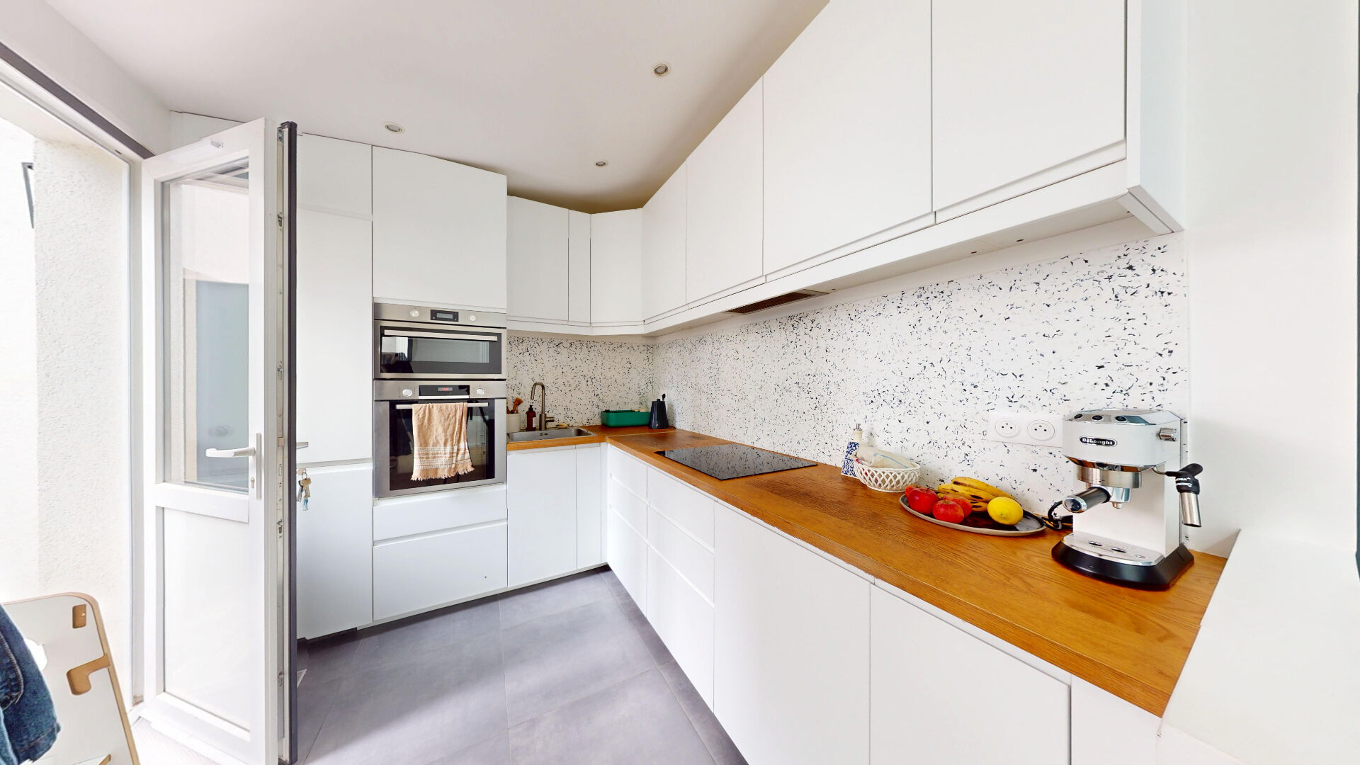Duplex et sa cour privative