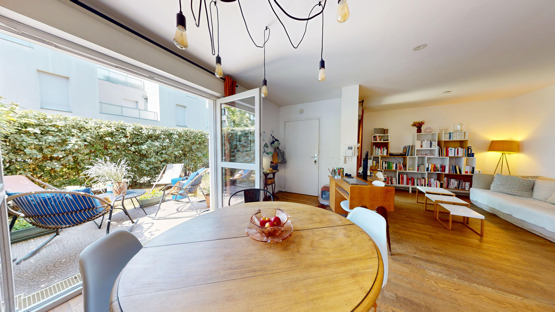 Duplex et son jardin