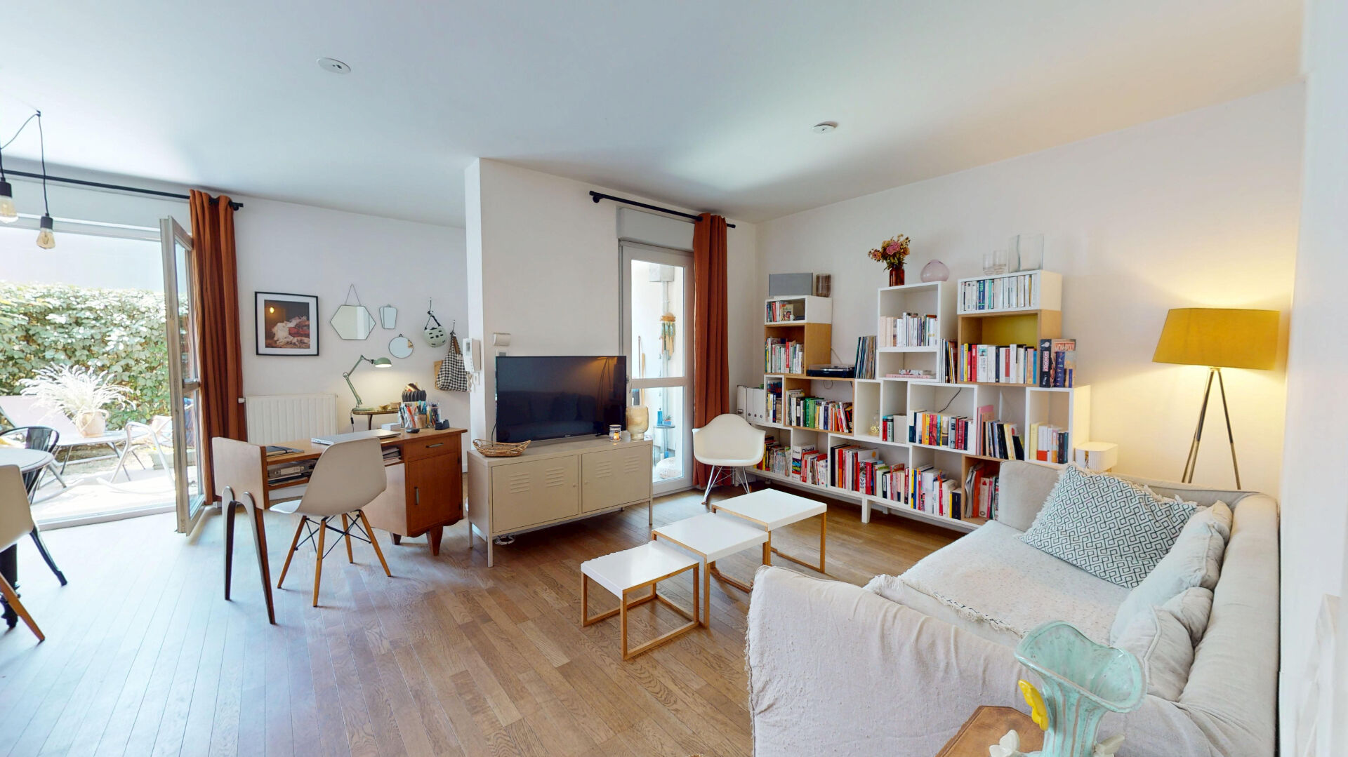 Duplex et son jardin
