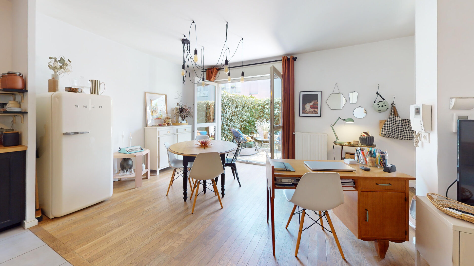 Duplex et son jardin