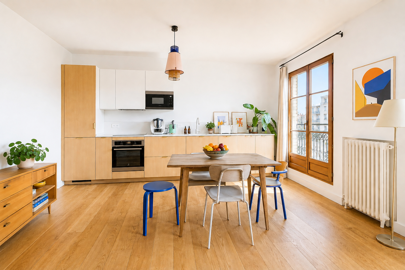 Superbe T3 - 71m² / Métro Mairie de Saint-Ouen (13 et 14)