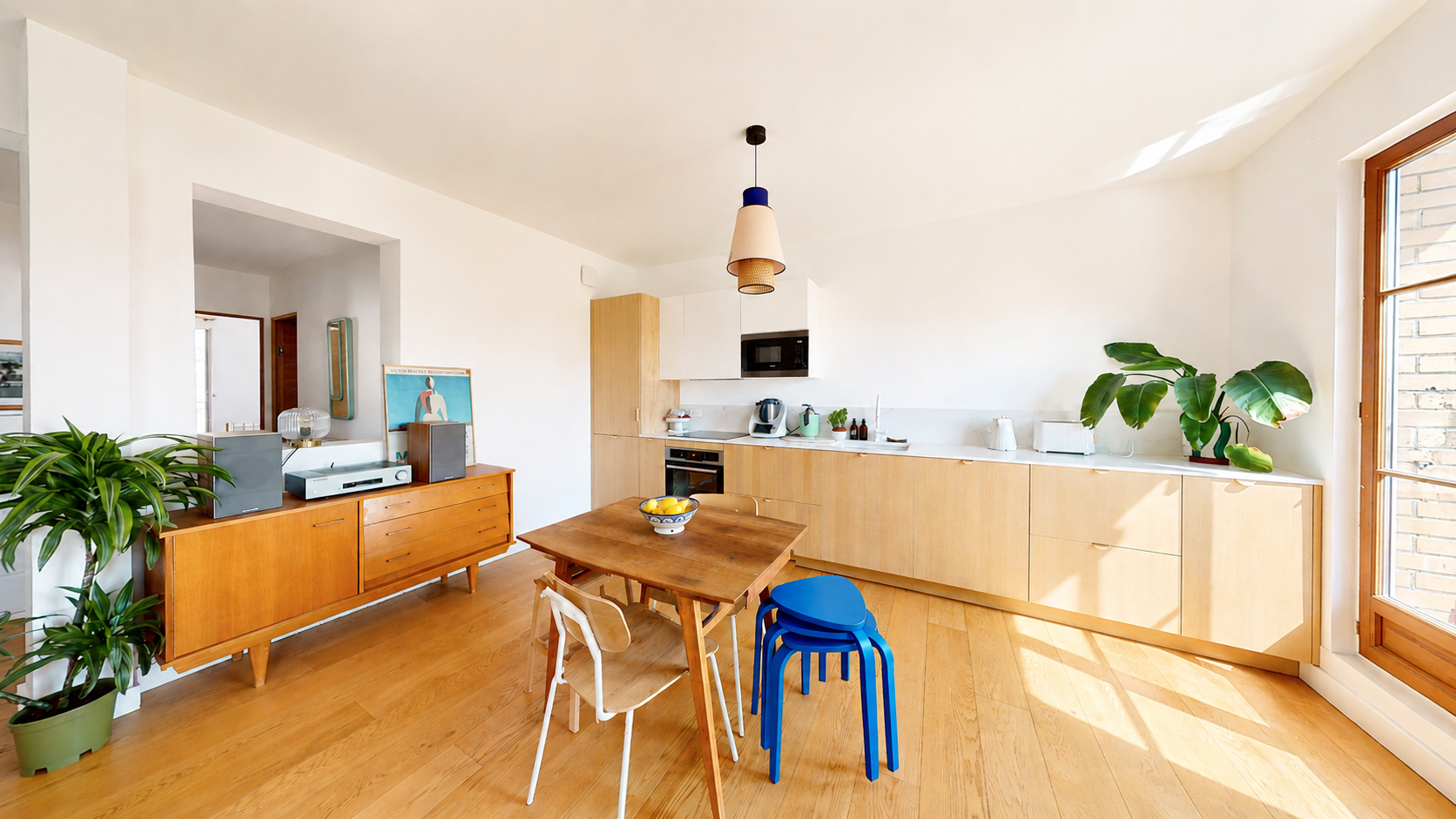 Superbe T3 - 71m² / Métro Mairie de Saint-Ouen (13 et 14)