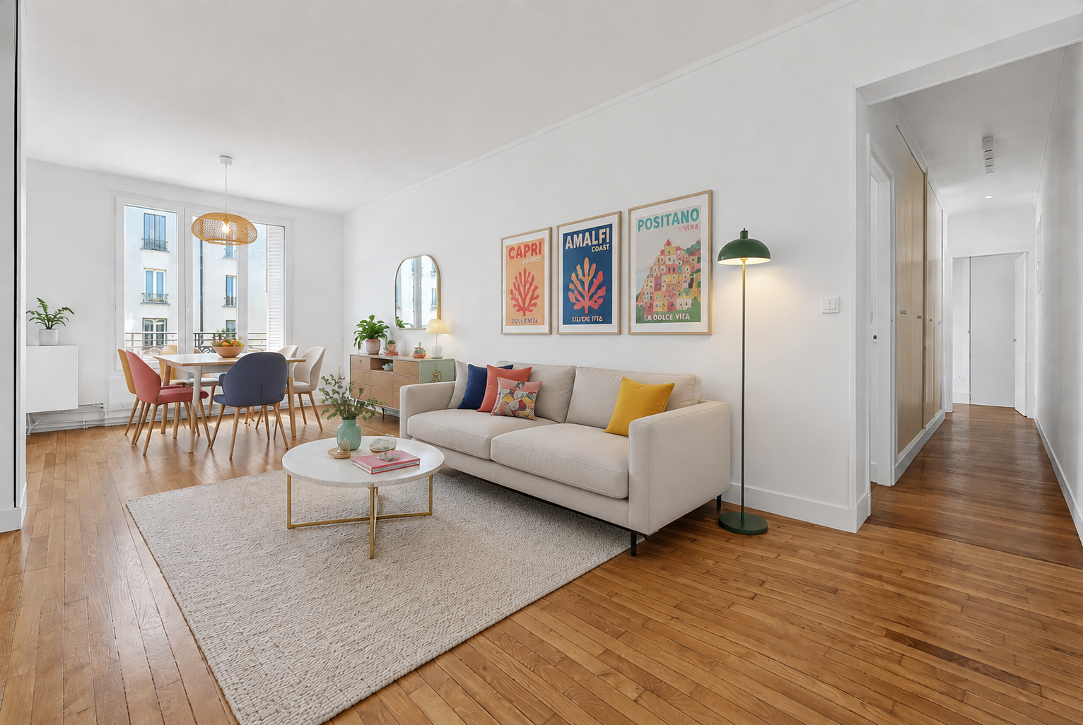 T3 - 55m²  Au coeur du marché aux Puces