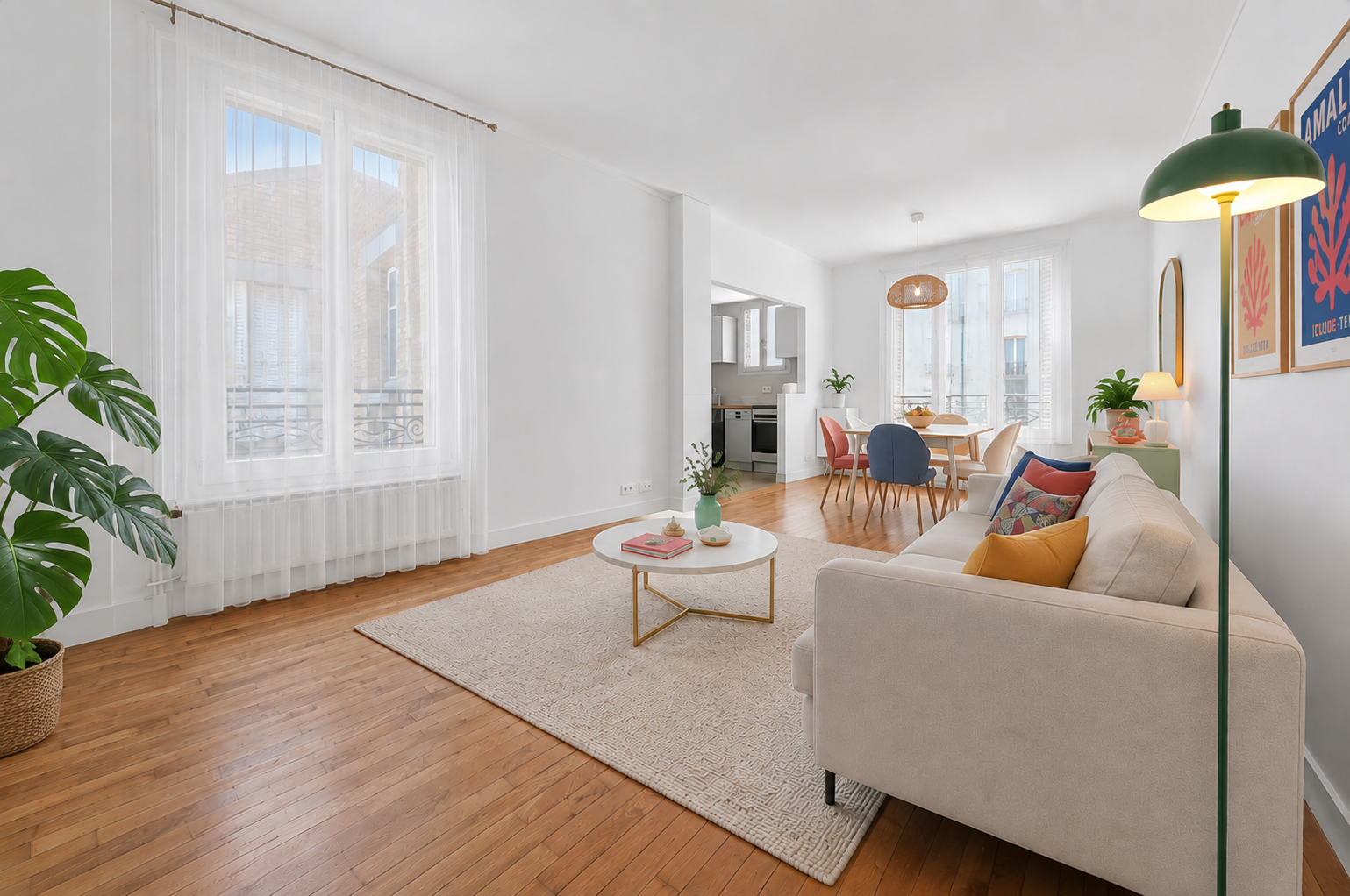 T3 - 55m²  Au coeur du marché aux Puces