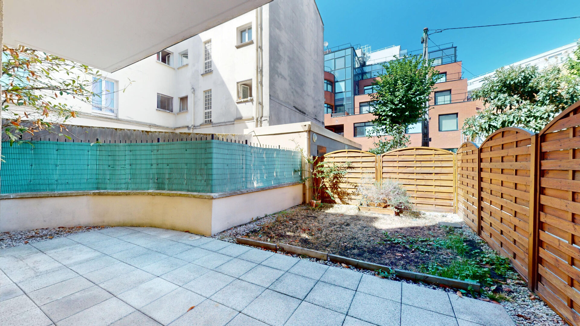 Appartement en rez de jardin Rosiers Biron Saint-Ouen