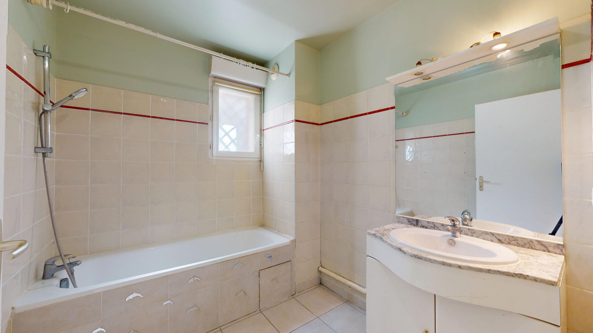 Appartement en rez de jardin Rosiers Biron Saint-Ouen