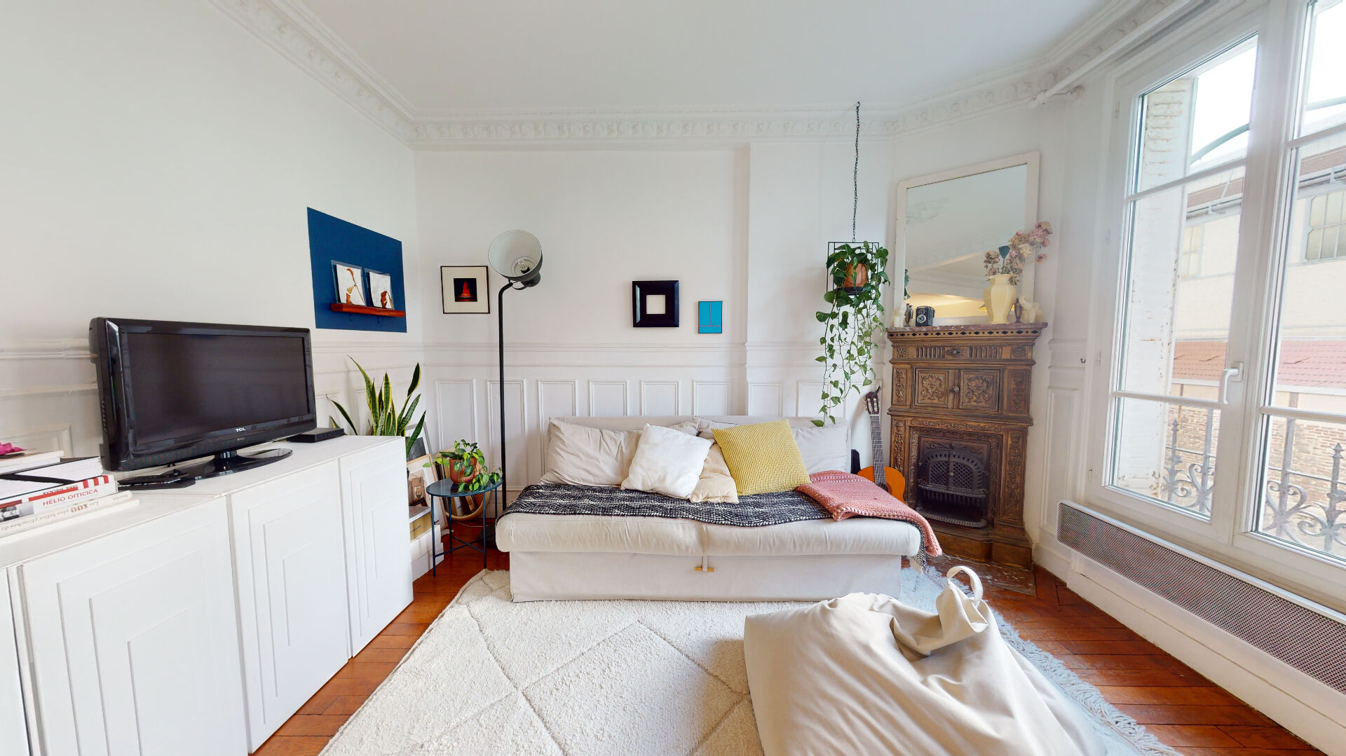 Appartement à vendre 3 pièces au charme de l'ancien à Saint Ouen Sur Seine