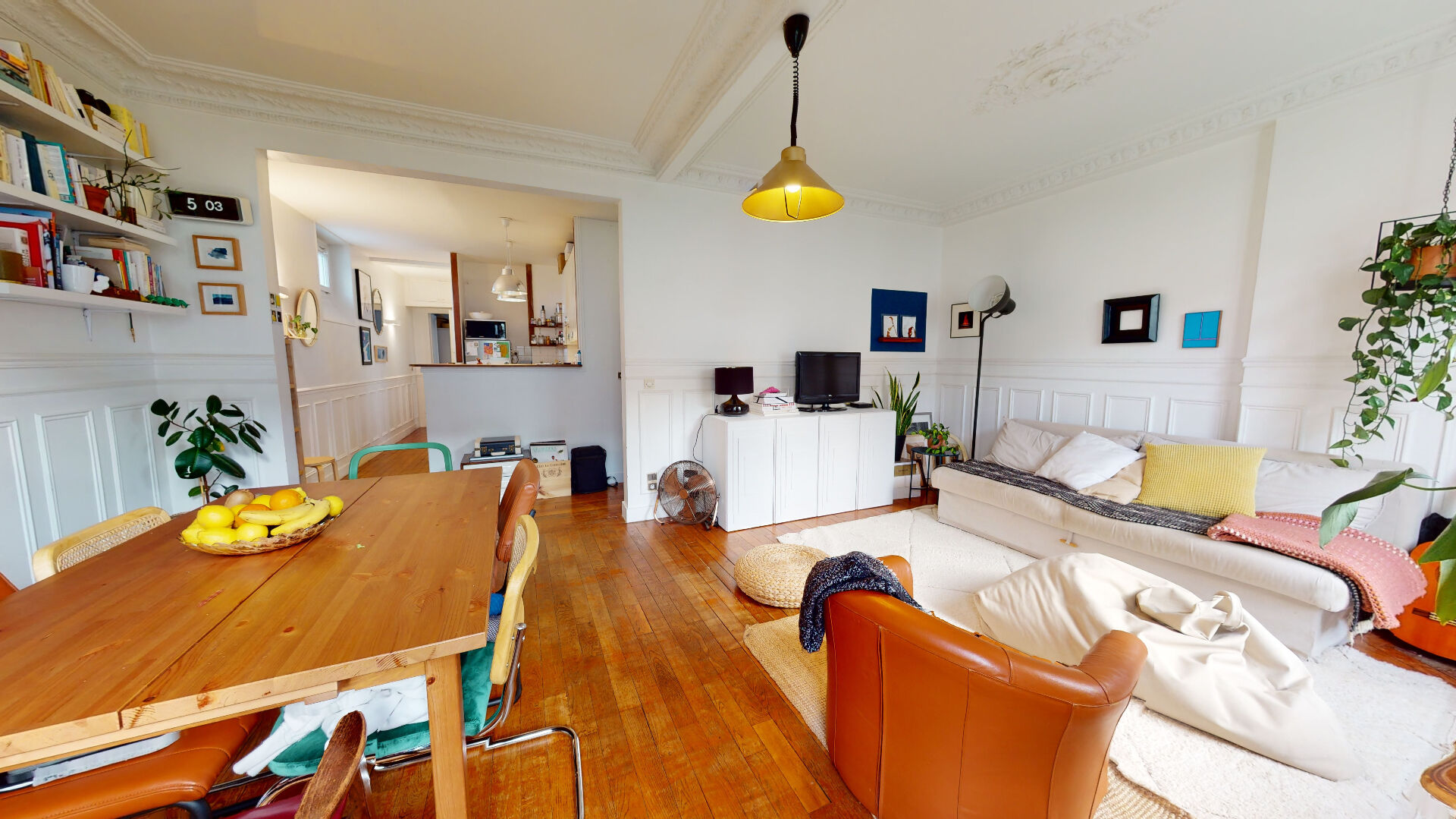 Appartement à vendre 3 pièces au charme de l'ancien à Saint Ouen Sur Seine
