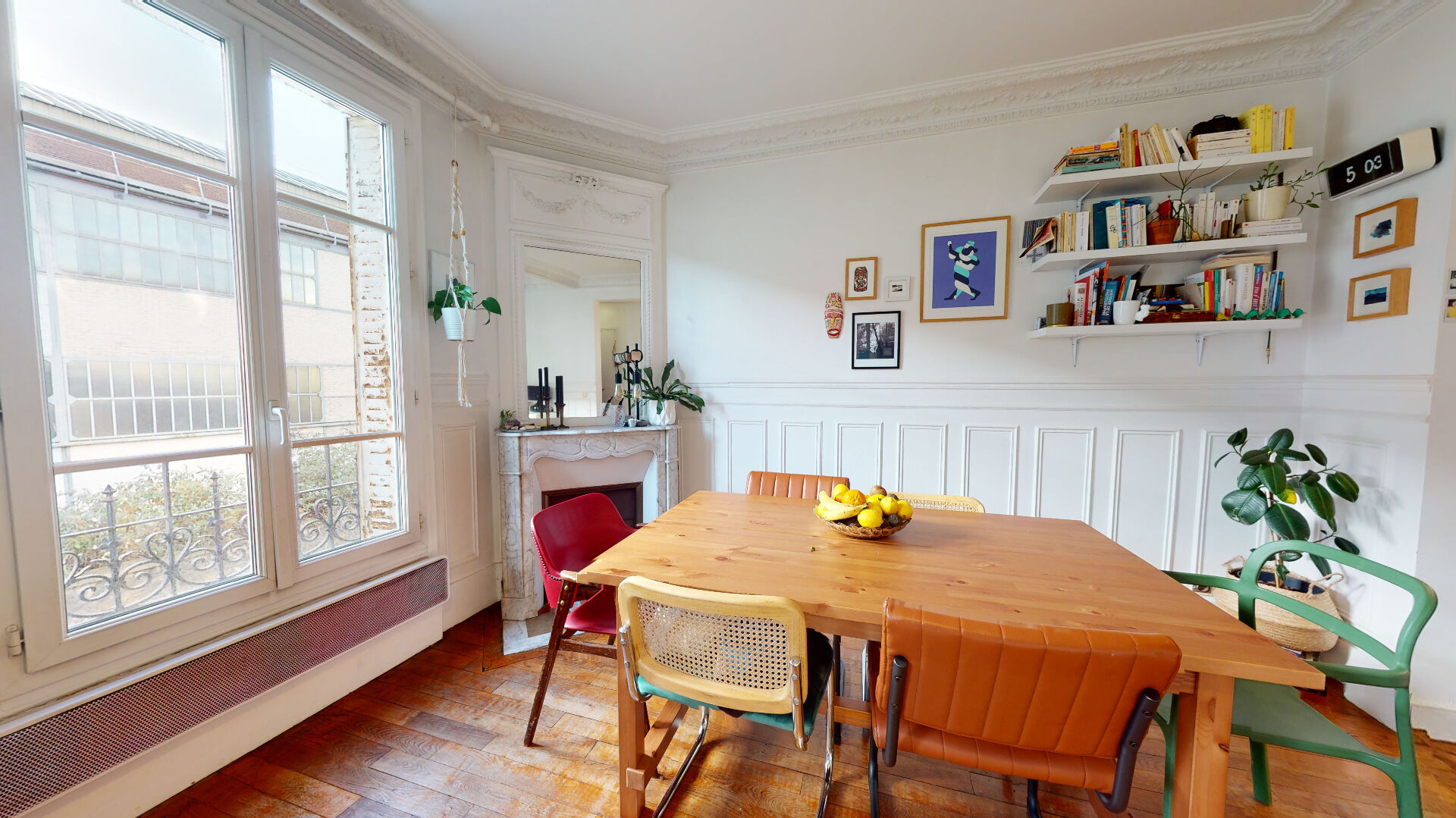 Appartement à vendre 3 pièces au charme de l'ancien à Saint Ouen Sur Seine