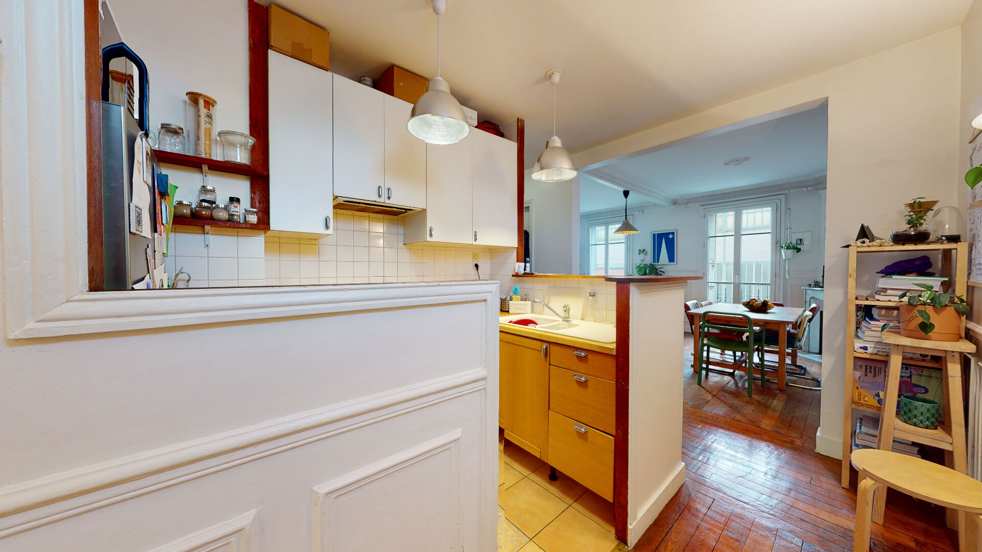 Appartement à vendre 3 pièces au charme de l'ancien à Saint Ouen Sur Seine