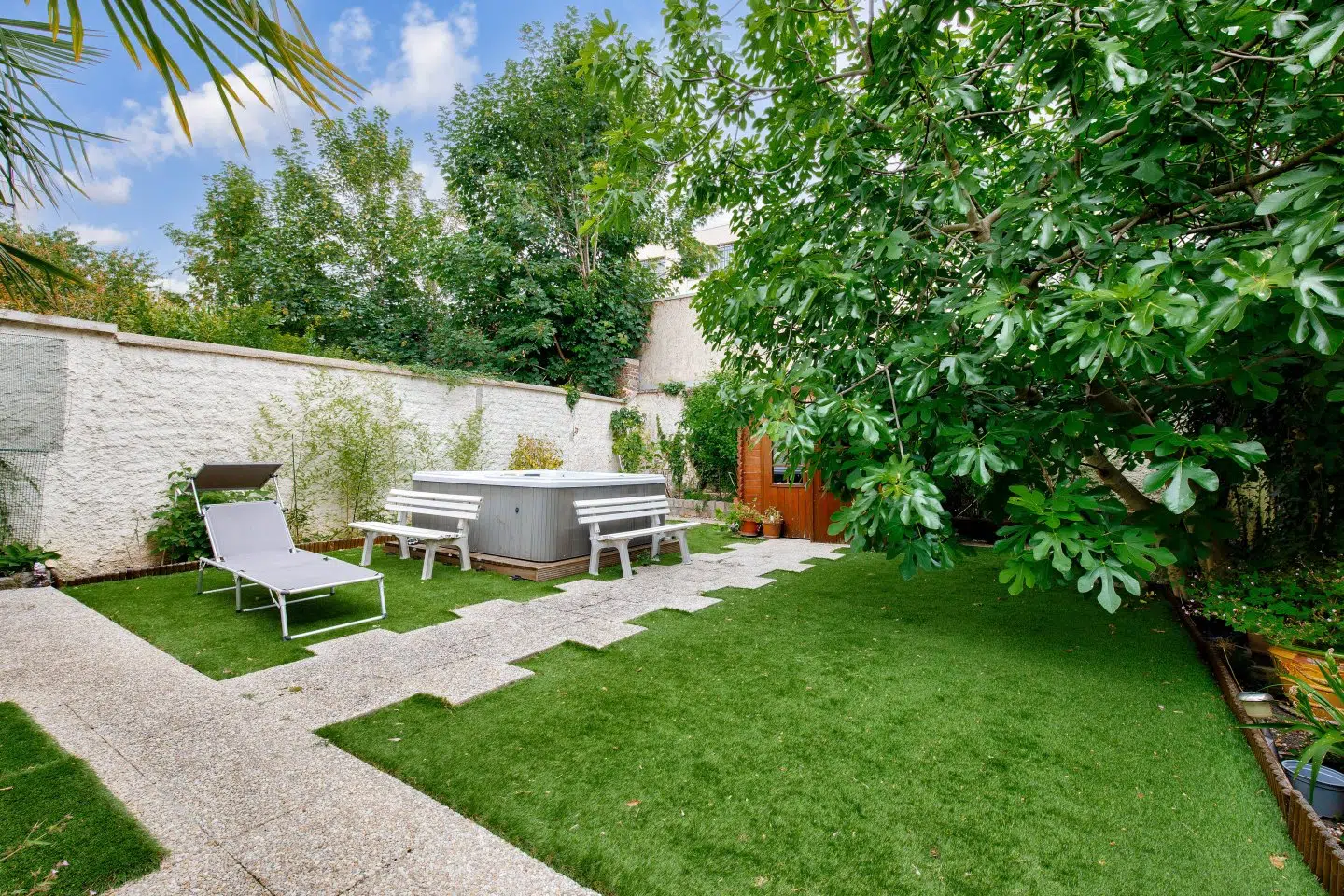 Maison Saint Ouen Sur Seine à vendre jardin sauna jacuzzi