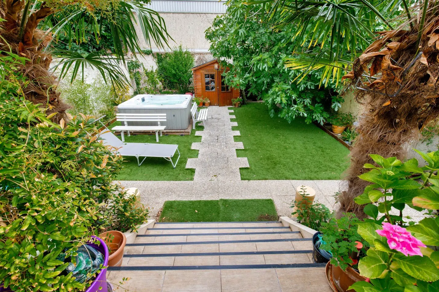 Maison Saint Ouen Sur Seine à vendre jardin sauna jacuzzi