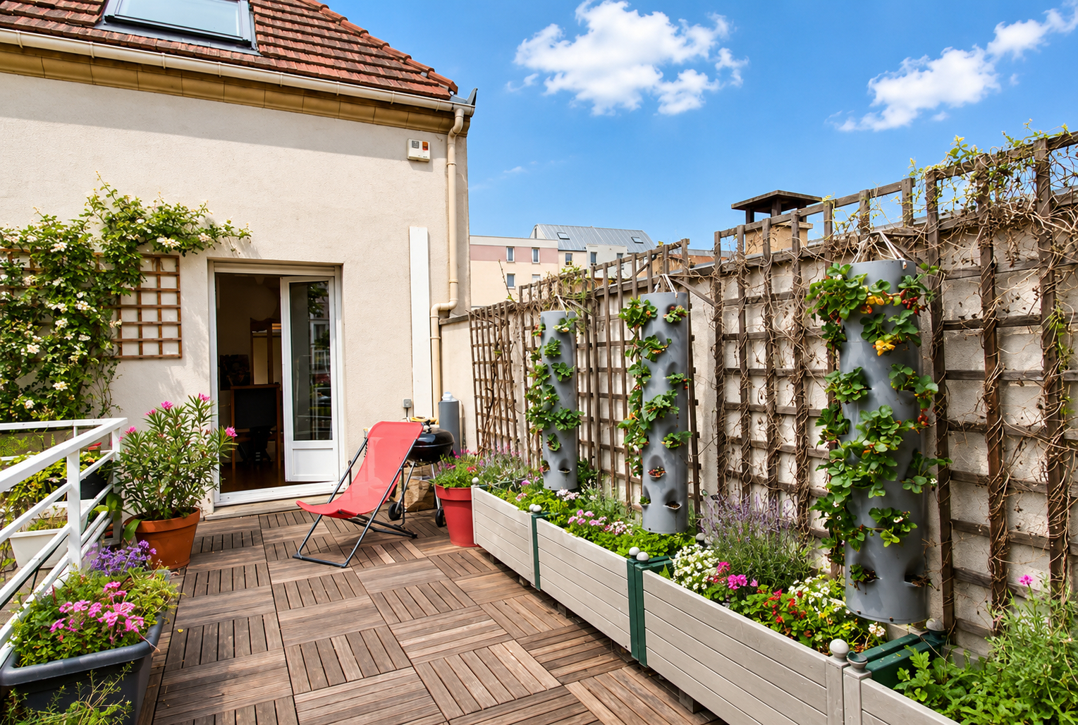 Maison 220 m2 avec terrrasse de 72m² à 4 minutes de Garibaldi