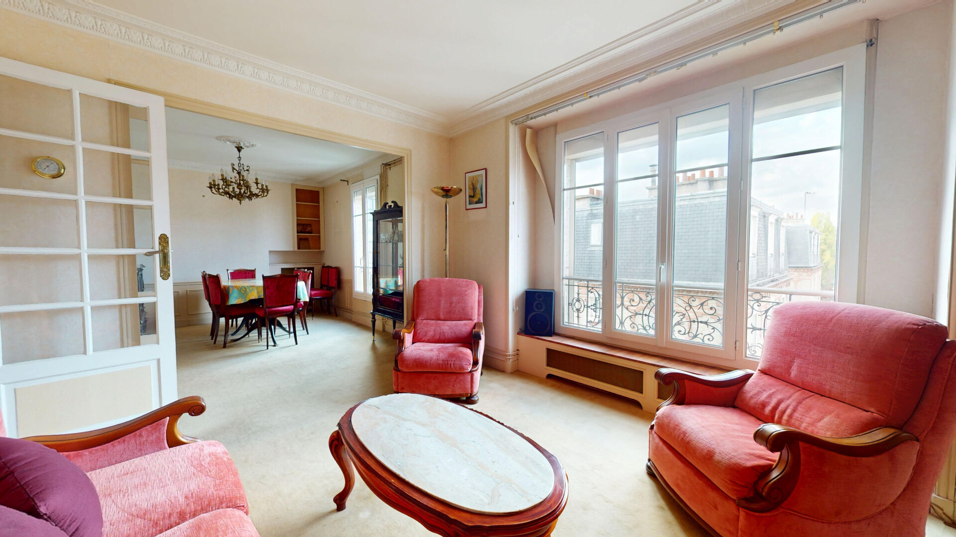 Appartement Saint Ouen Sur Seine 4 pièces double séjour