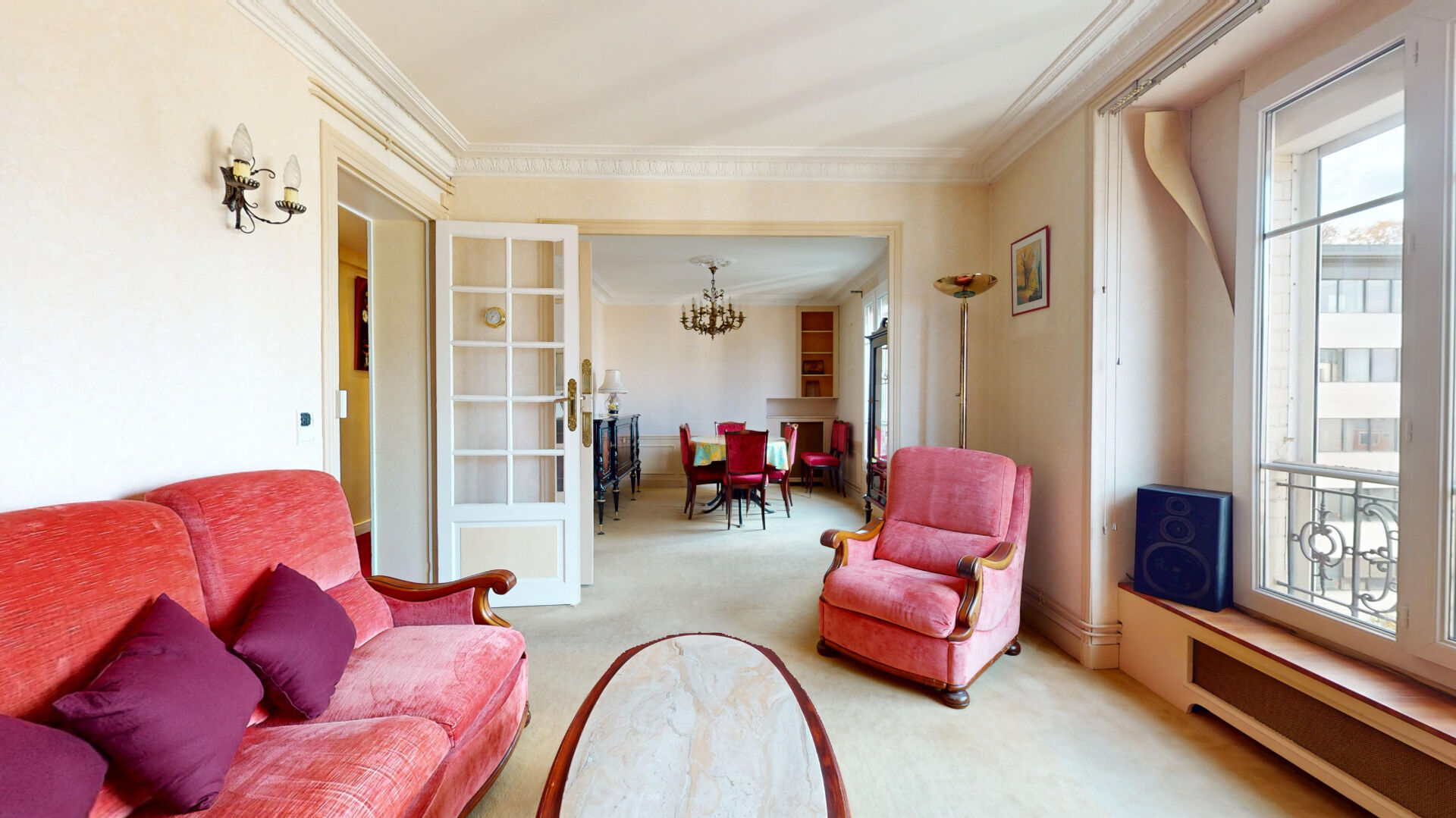 Appartement Saint Ouen Sur Seine 4 pièces double séjour