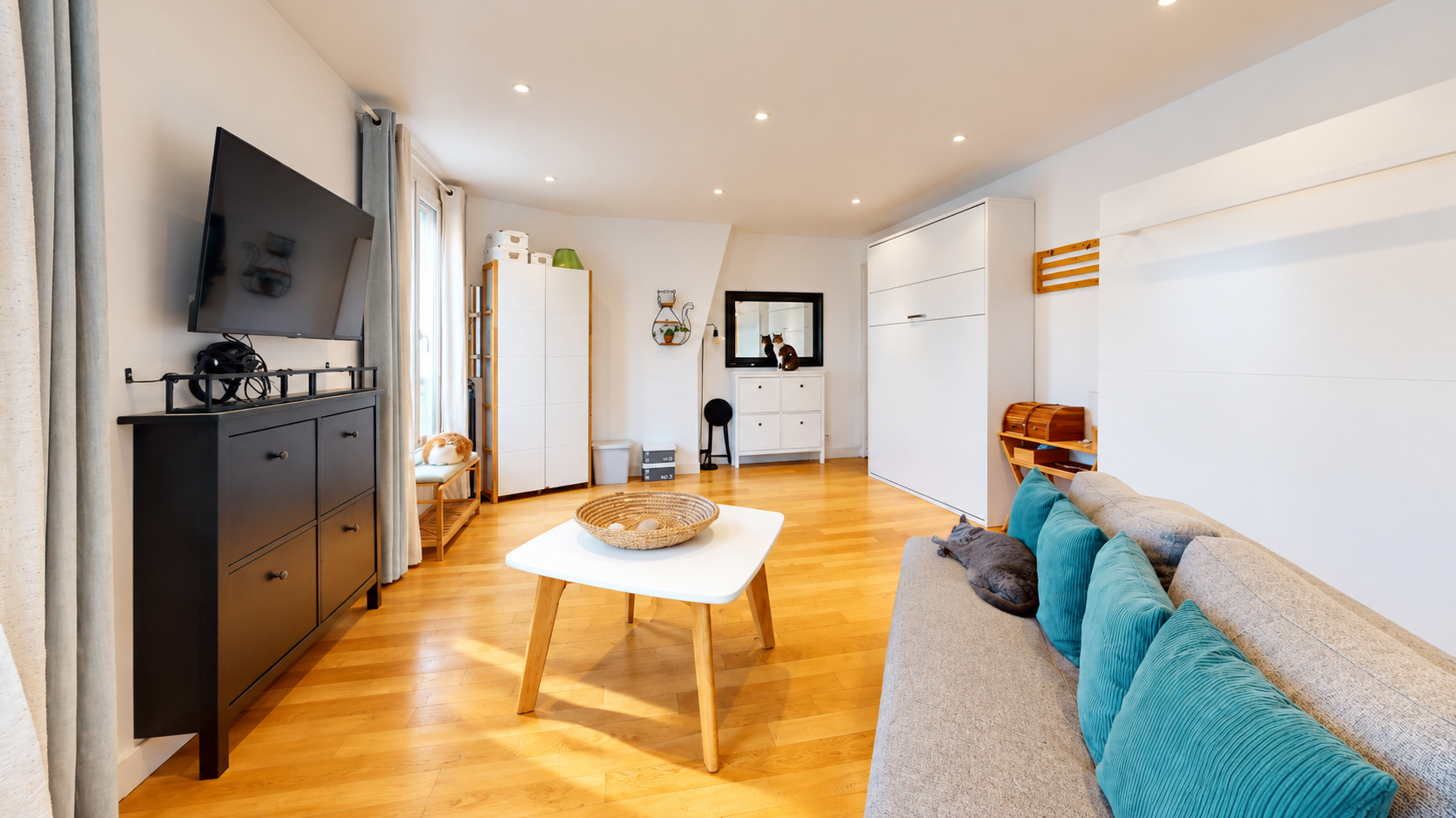 PARIS 17e ? ÉPINETTES ? 39 m² ? CALME ABSOLU