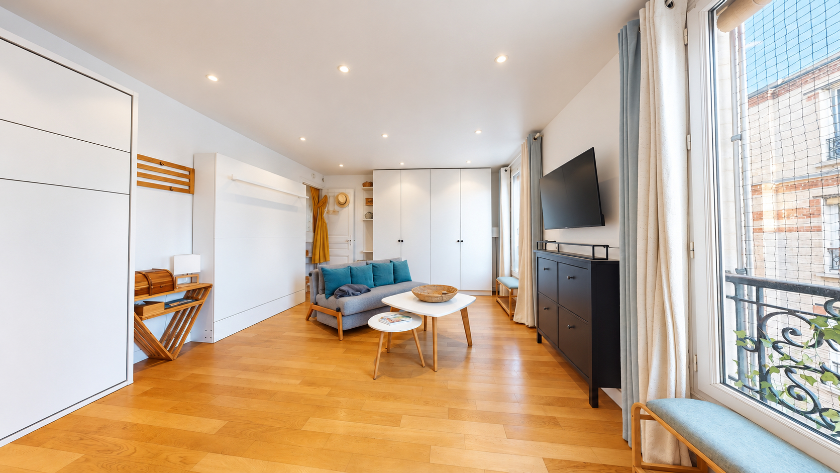 PARIS 17e ? ÉPINETTES ? 39 m² ? CALME ABSOLU