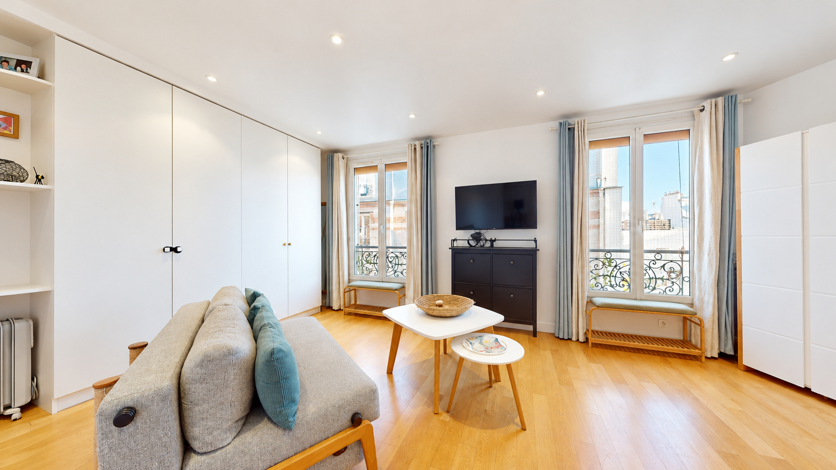 PARIS 17e ? ÉPINETTES ? 39 m² ? CALME ABSOLU
