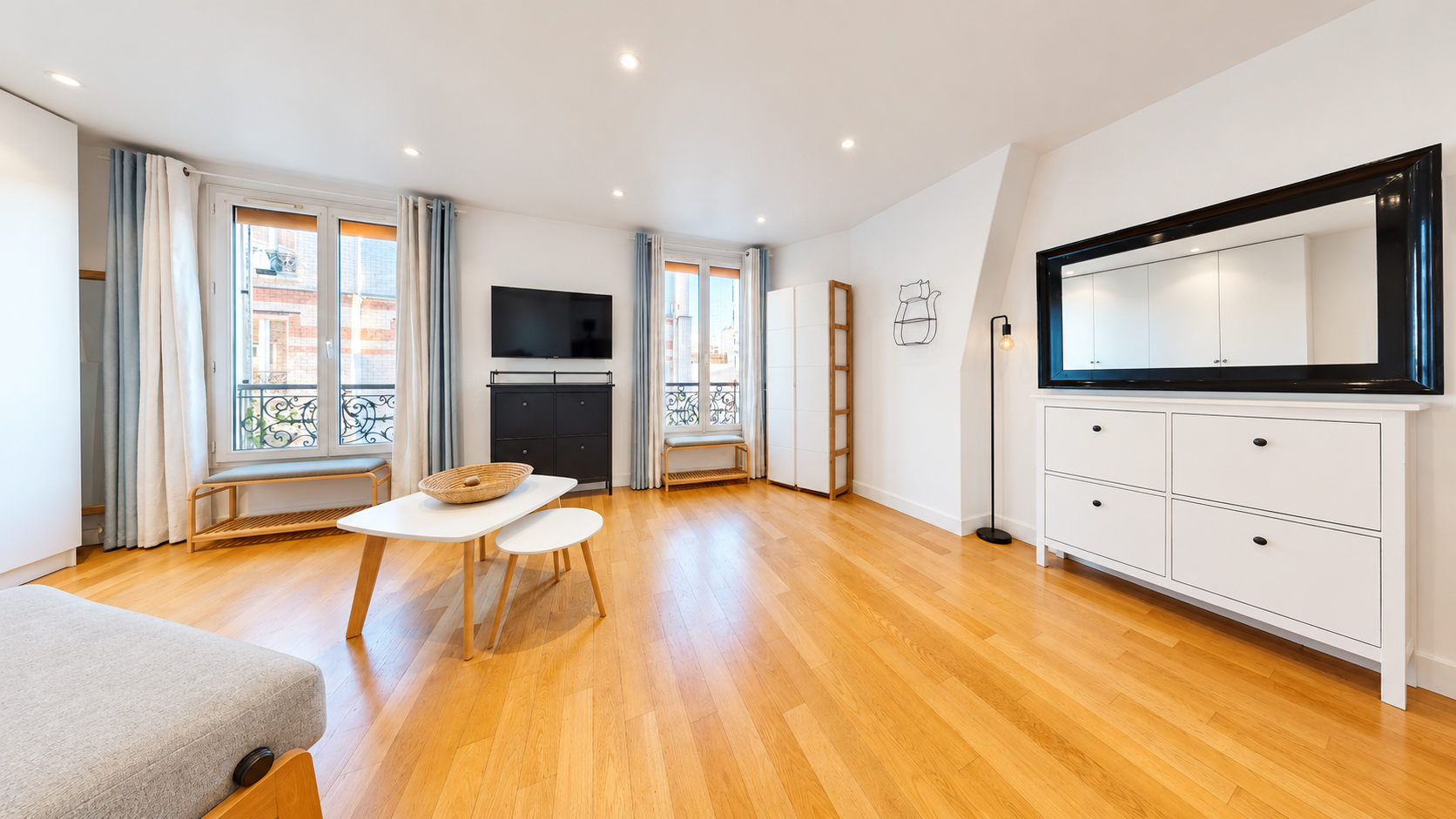 PARIS 17e ? ÉPINETTES ? 39 m² ? CALME ABSOLU