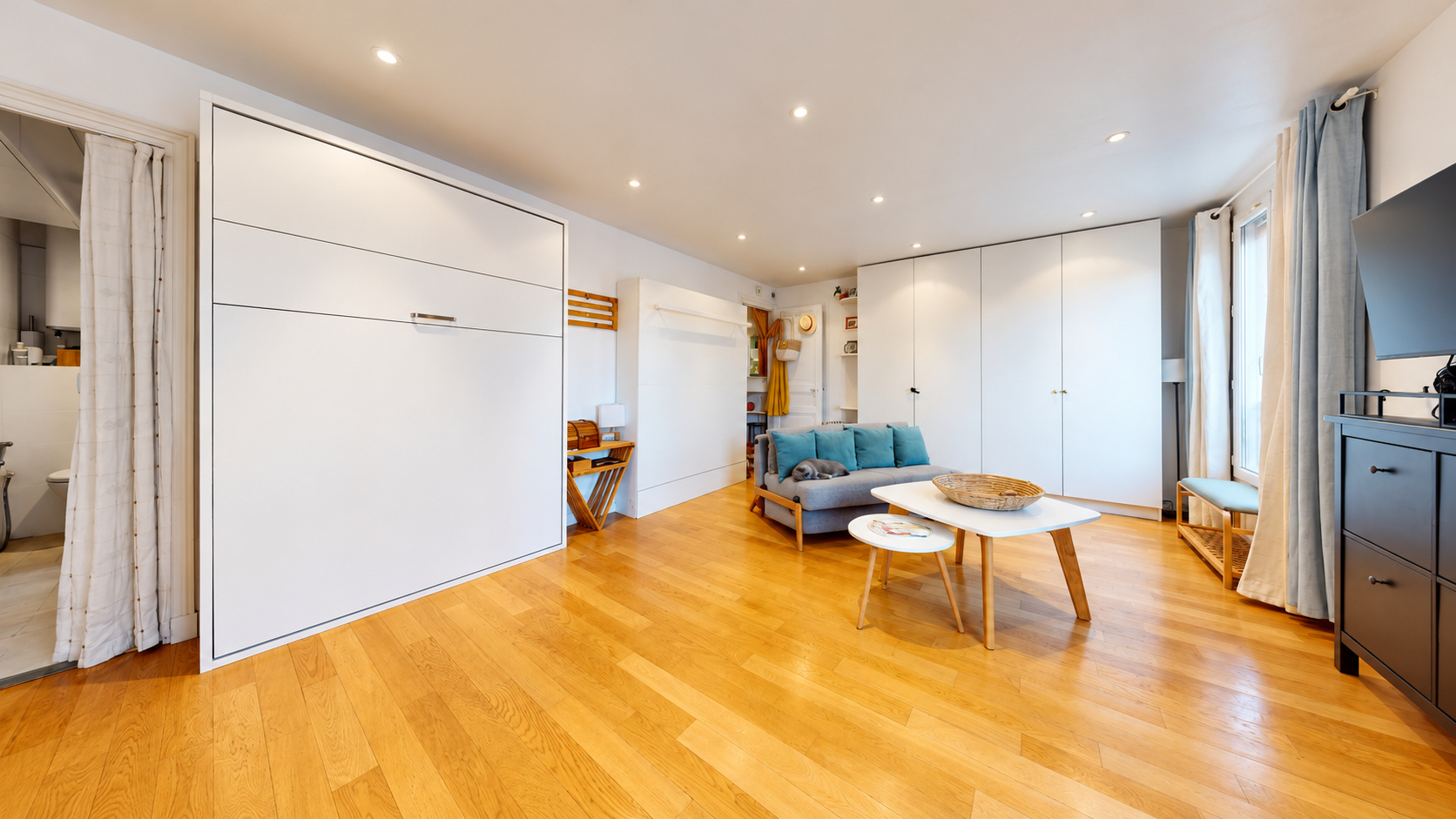 PARIS 17e ? ÉPINETTES ? 39 m² ? CALME ABSOLU