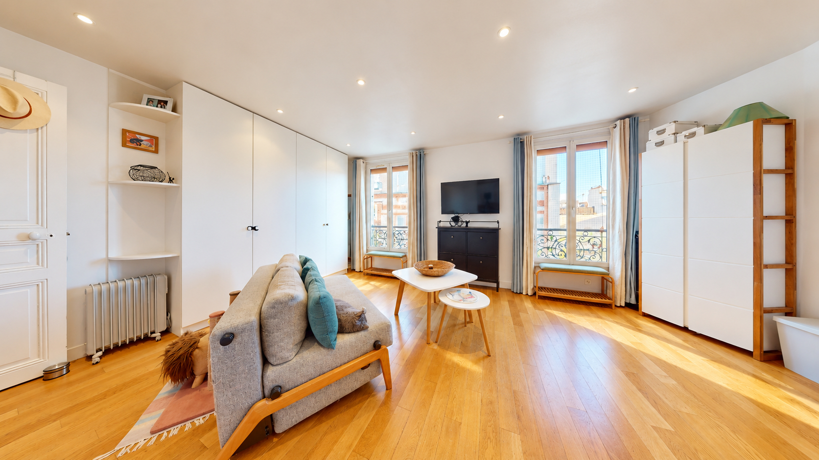 PARIS 17e ? ÉPINETTES ? 39 m² ? CALME ABSOLU
