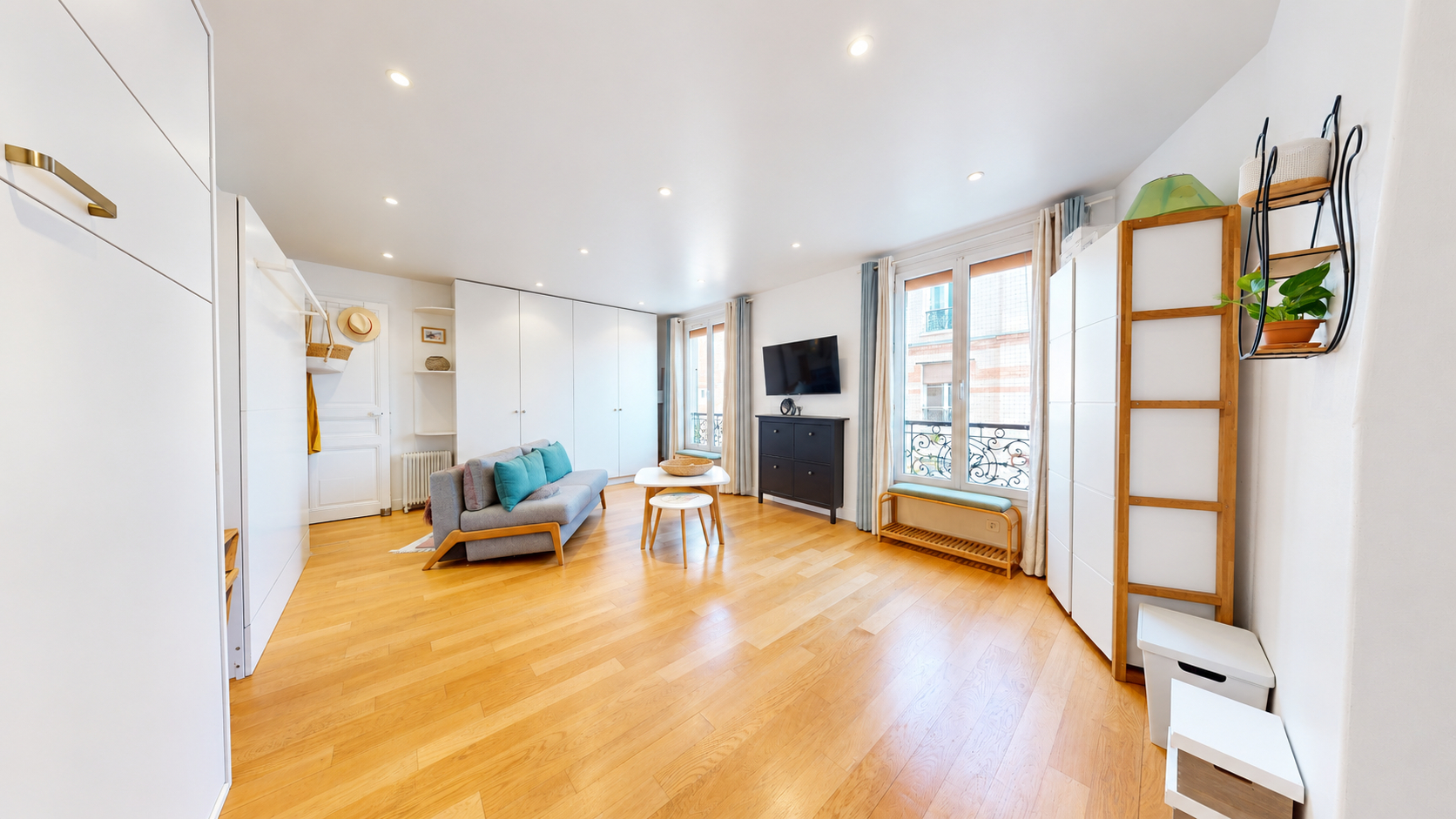PARIS 17e ? ÉPINETTES ? 39 m² ? CALME ABSOLU